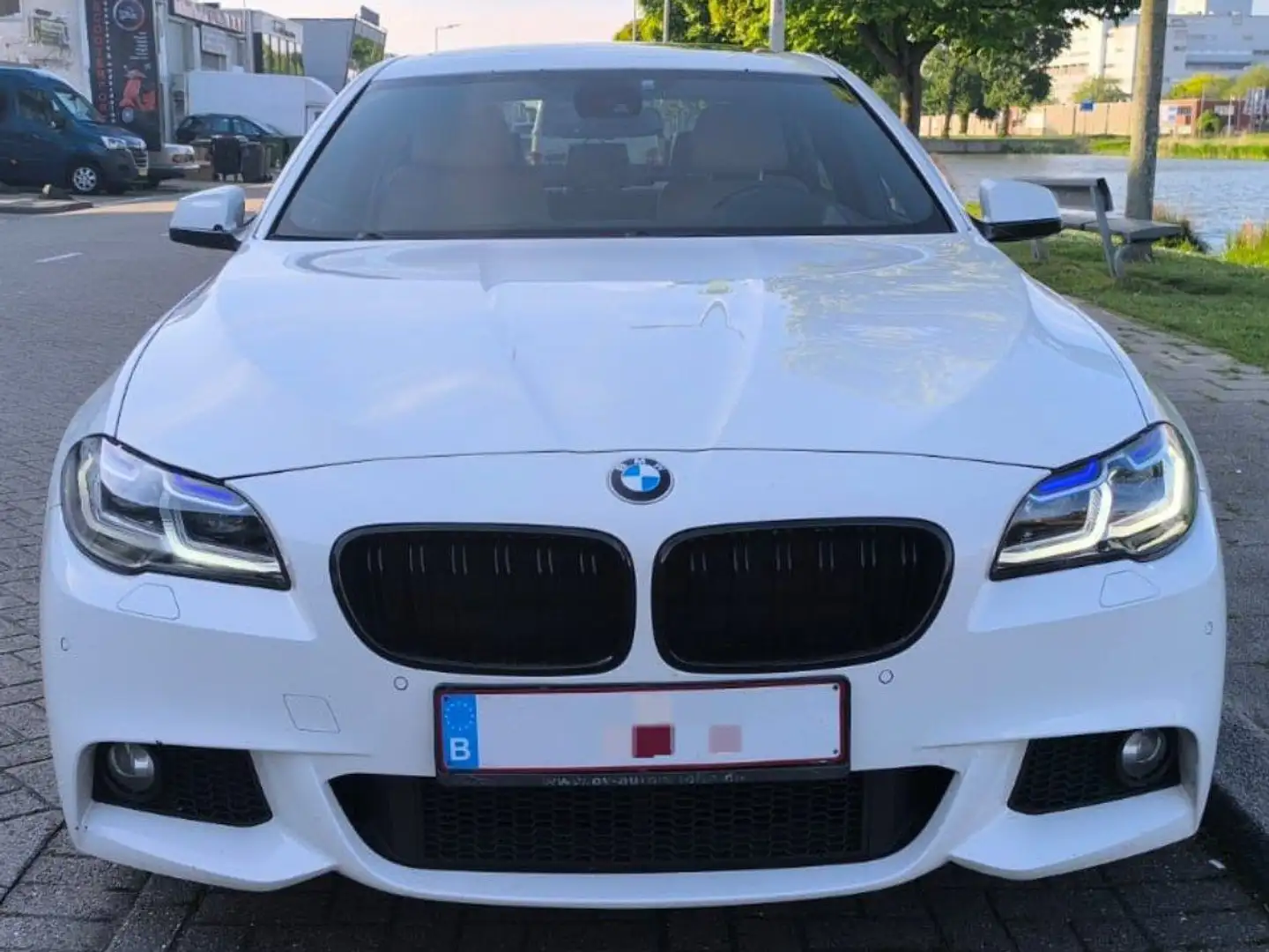 BMW 520 520d Sport-Aut. Wit - 1