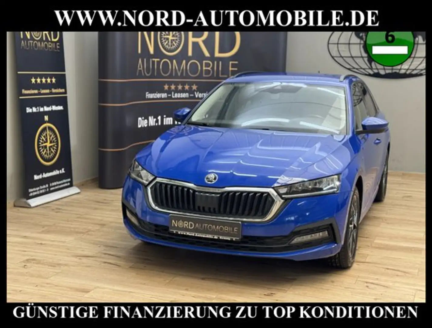 Skoda Octavia Combi Ambition 1.0 TSI e-Tec DSG AHK/Dig Ambition Blau - 1