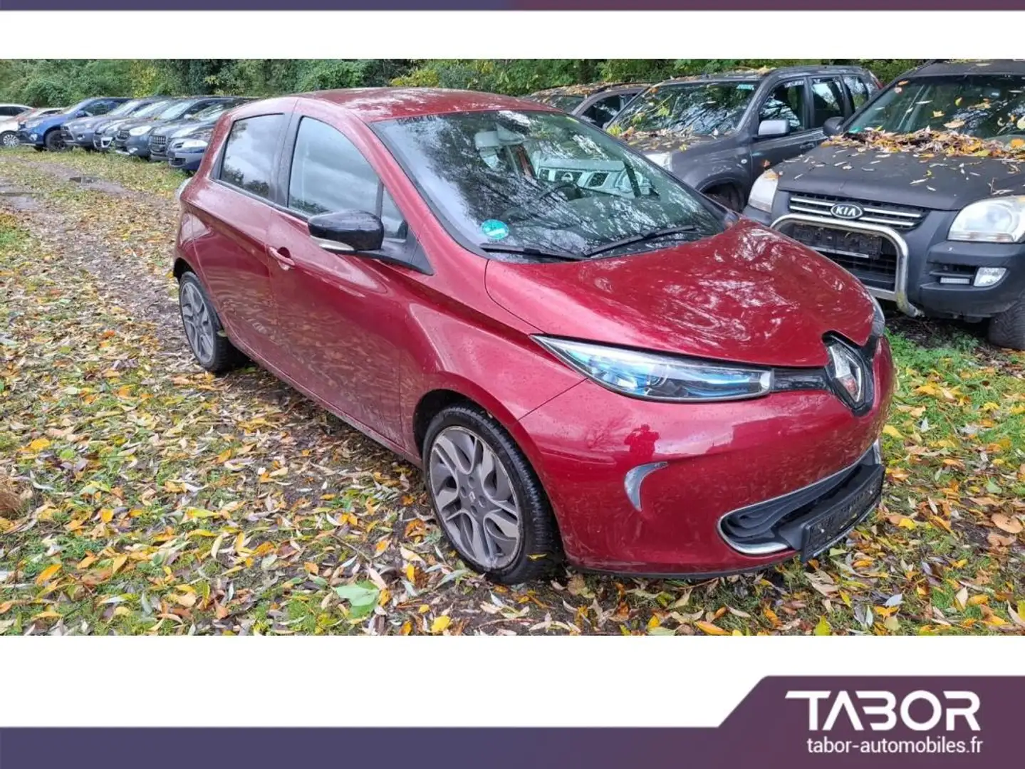 Renault ZOE Q90 Intens batterie achat GPS cam Rouge - 2