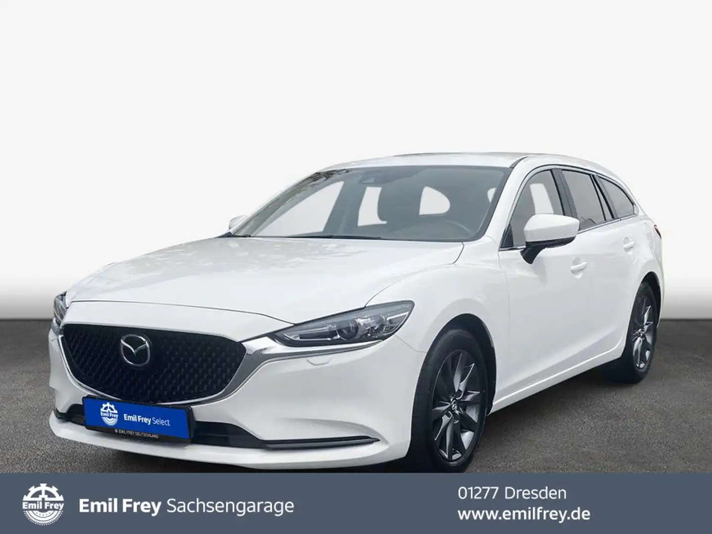 Mazda 6 Kombi SKYACTIV-G 145 Prime-Line ACC Klimaaut. Alb - 1