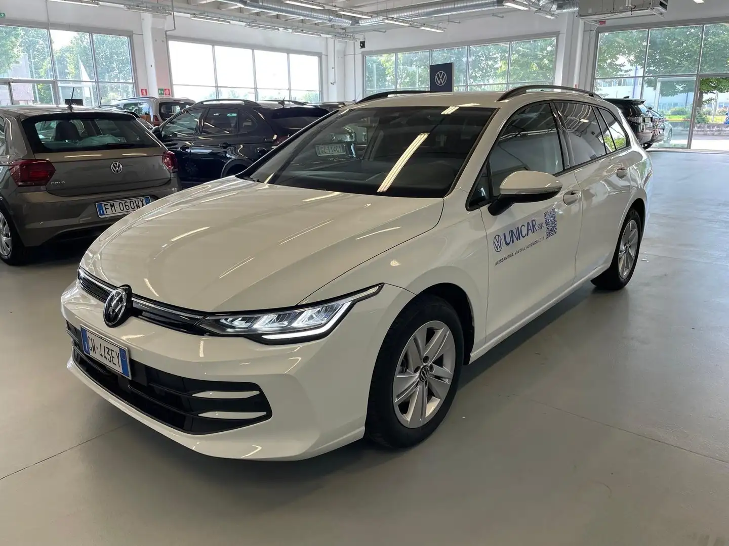 Volkswagen Golf Variant Golf 1.500 BENZINA 115cv "LIFE" MANUALE AZIENDALE! Bianco - 1