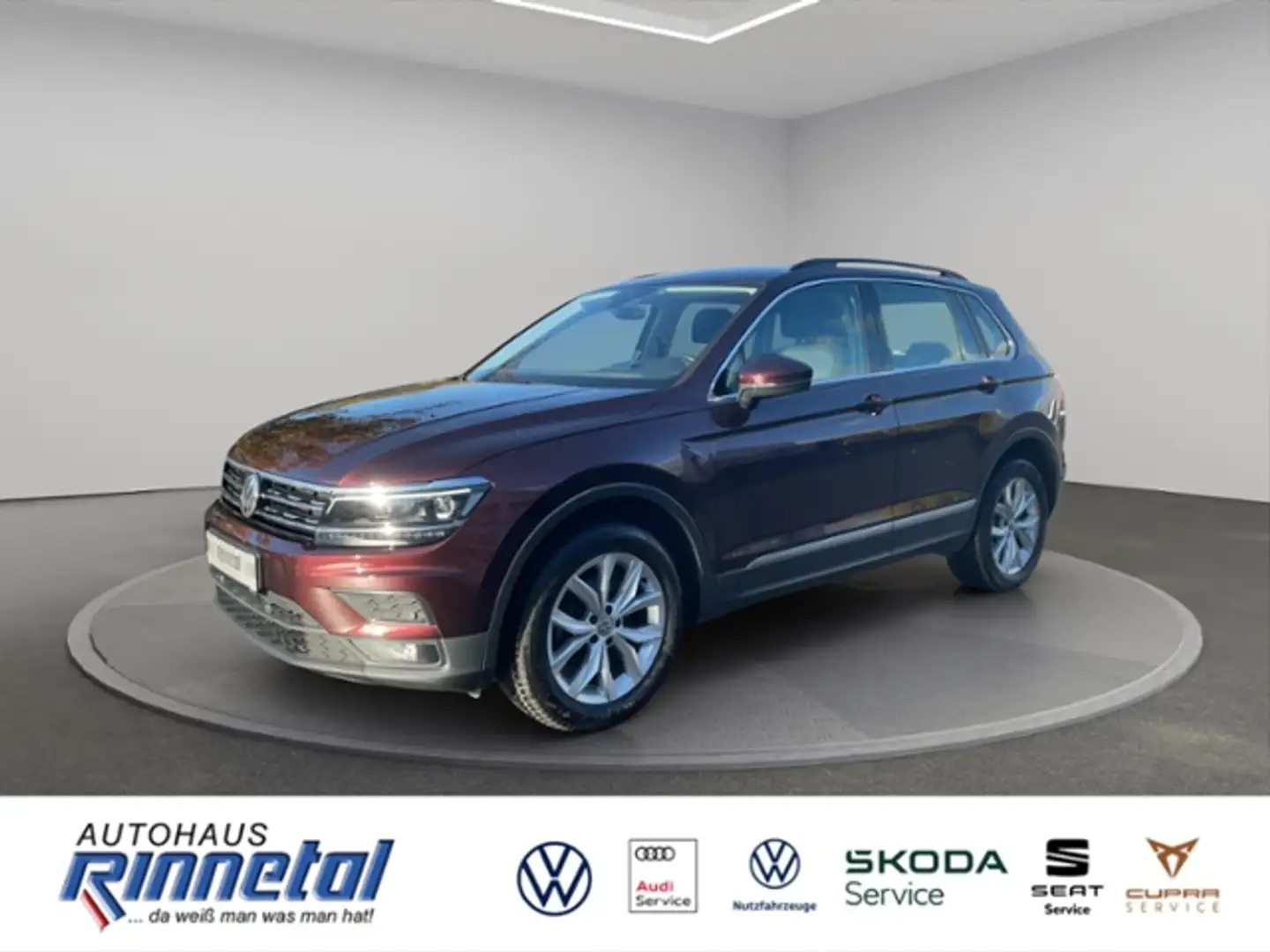 Volkswagen Tiguan 2.0 TDI BMT 4Motion Comfortline STANDHZG+HUD+AHK+ Rot - 1