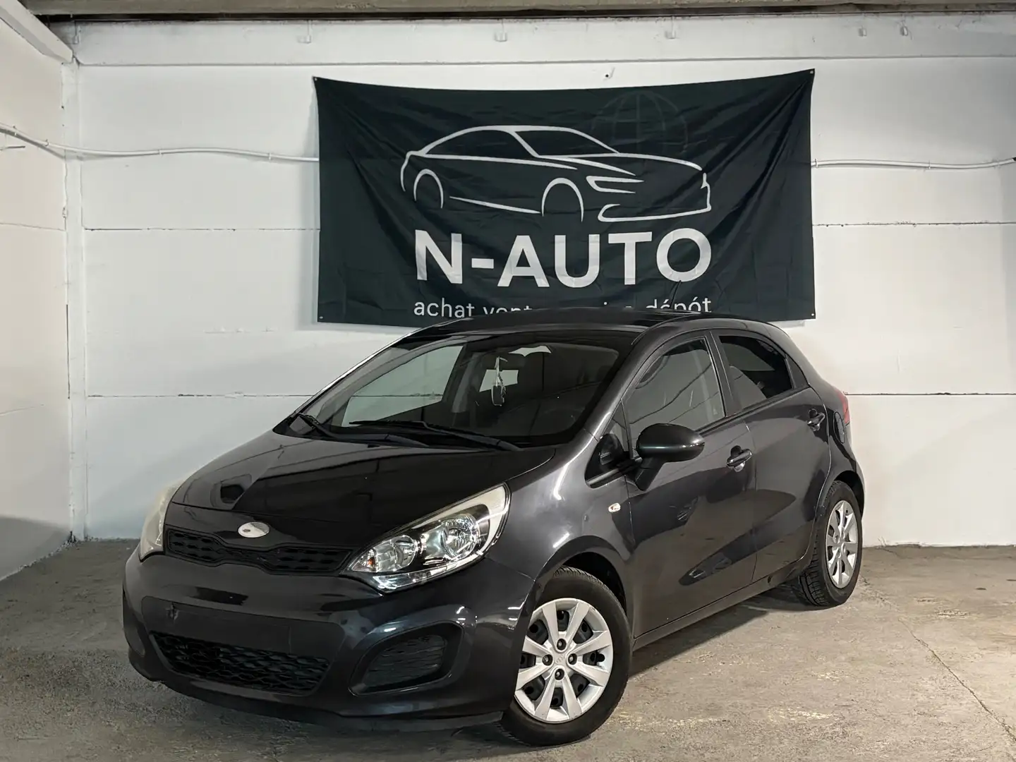 Kia Rio 12 mois garantie Prêt à immatriculer Gris - 1