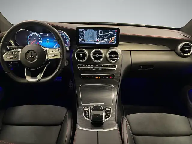 Mercedes-Benz C 220 d Coupé Cam Distr PTS Pano AUT Wide LED Ansicht 9