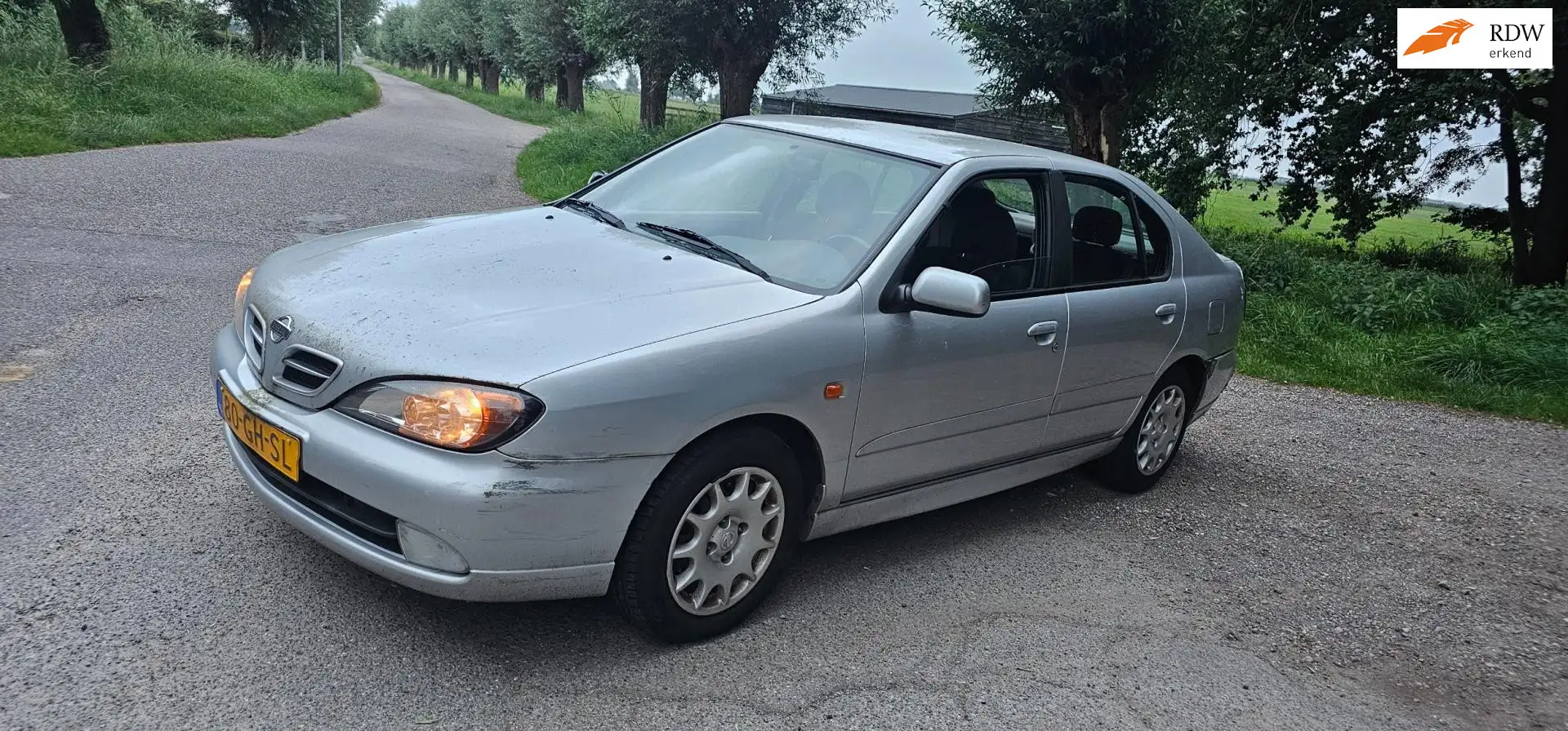 Nissan Primera 2.0 Sport CVT M6 automaat 1e eigenaar 91.000nap Grijs - 1