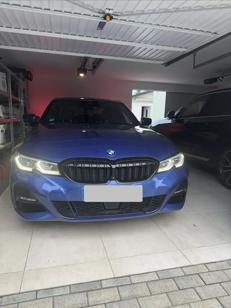 BMW 330 330E M Sport FAST VOLLAUSTATTUNG+SERVICE +REIFEN Blau - 2