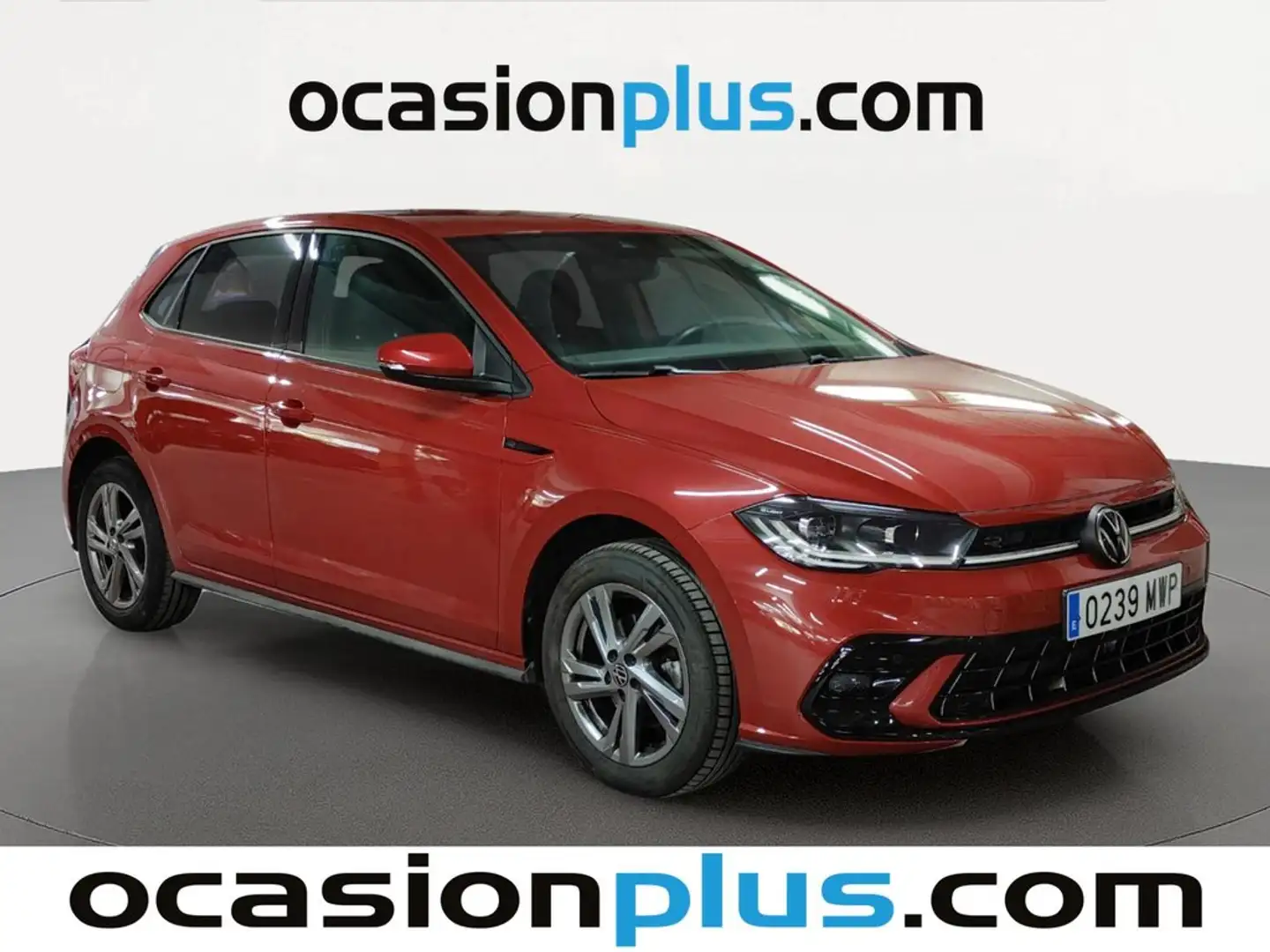 Volkswagen Polo 1.0 TSI R-Line DSG 85kW Rojo - 2