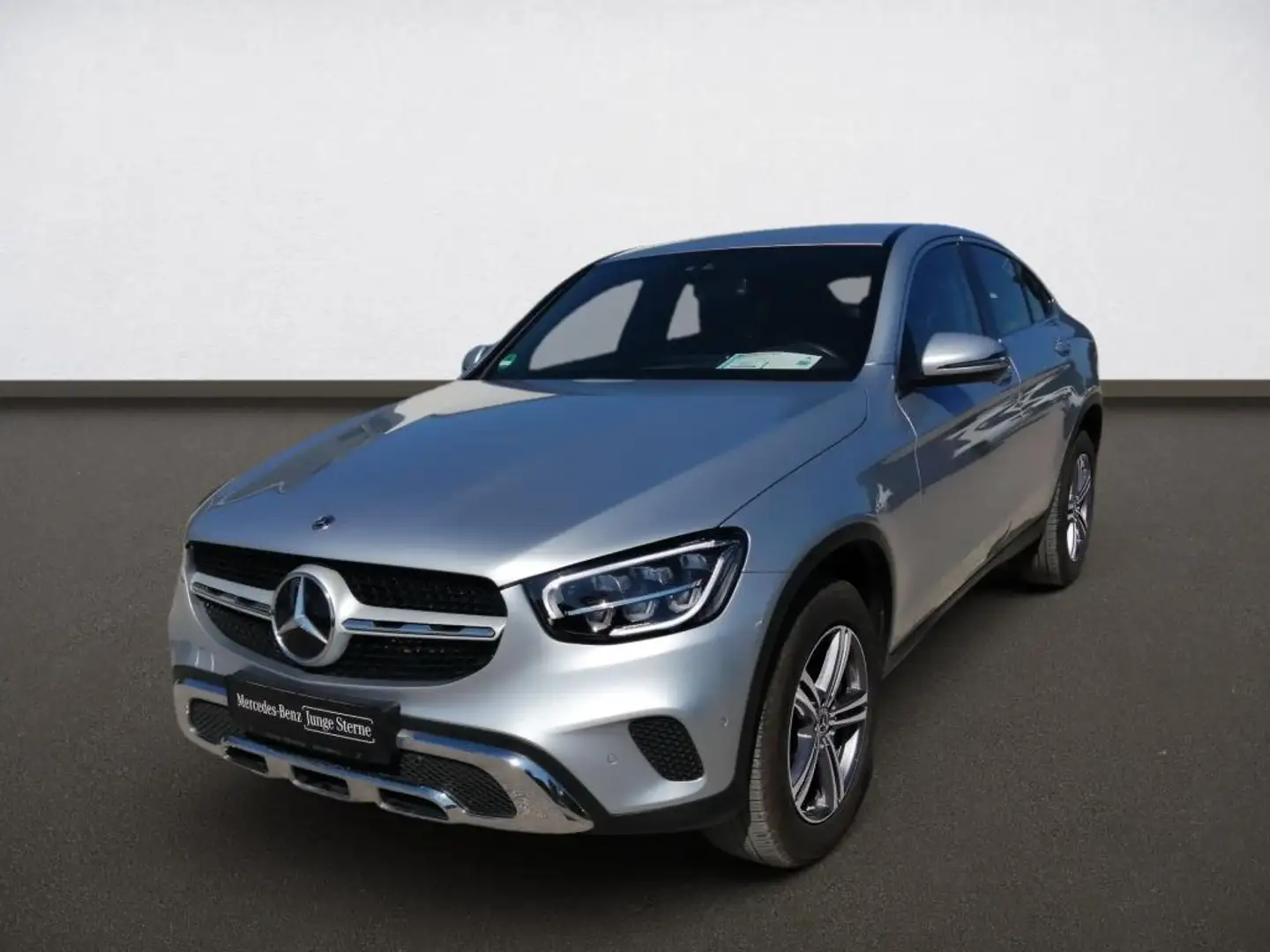 Mercedes-Benz GLC 300 e 4M Coupé RKam*AHK*Distr*Memory*MBUX*9G Silber - 2