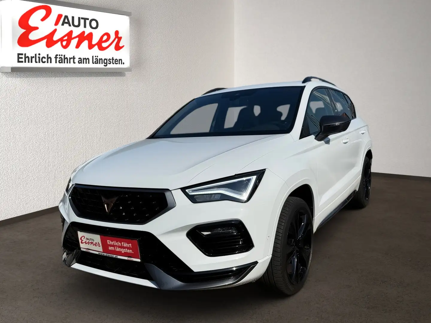 CUPRA Ateca 2.0 TSI 4Drive 2xKlima ACC AHK AUT Kam. LM Weiß - 2