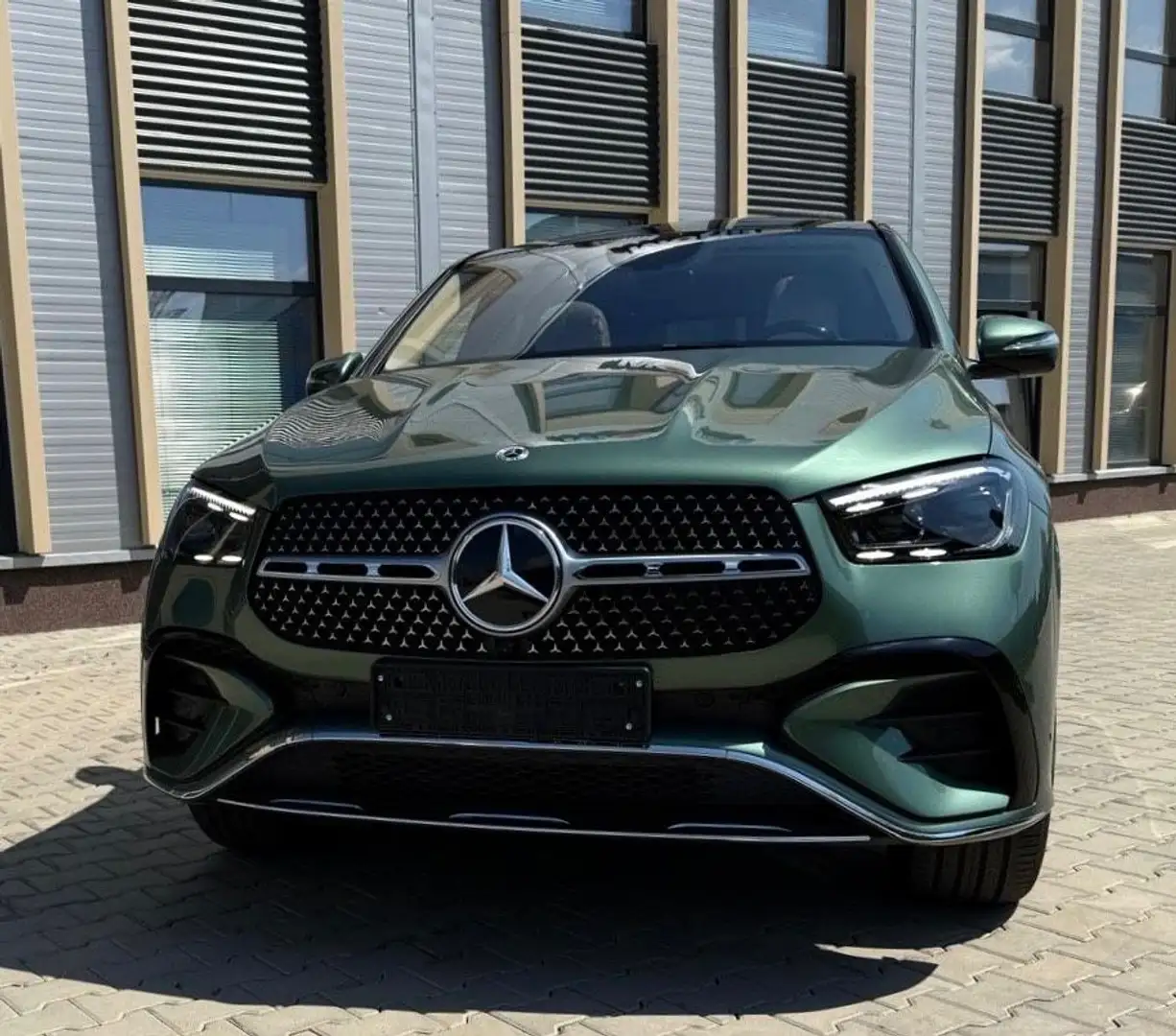Mercedes-Benz GLE 450 d 4M COUPE AMG EXLUSIVINT PANO PR25 FULL Verde - 2