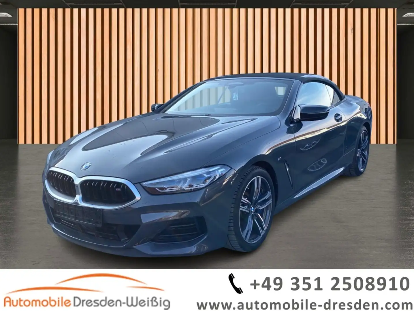 BMW M850 i xDrive*HeadUp*SoftClose*Laser*360°Kamera* Szary - 1