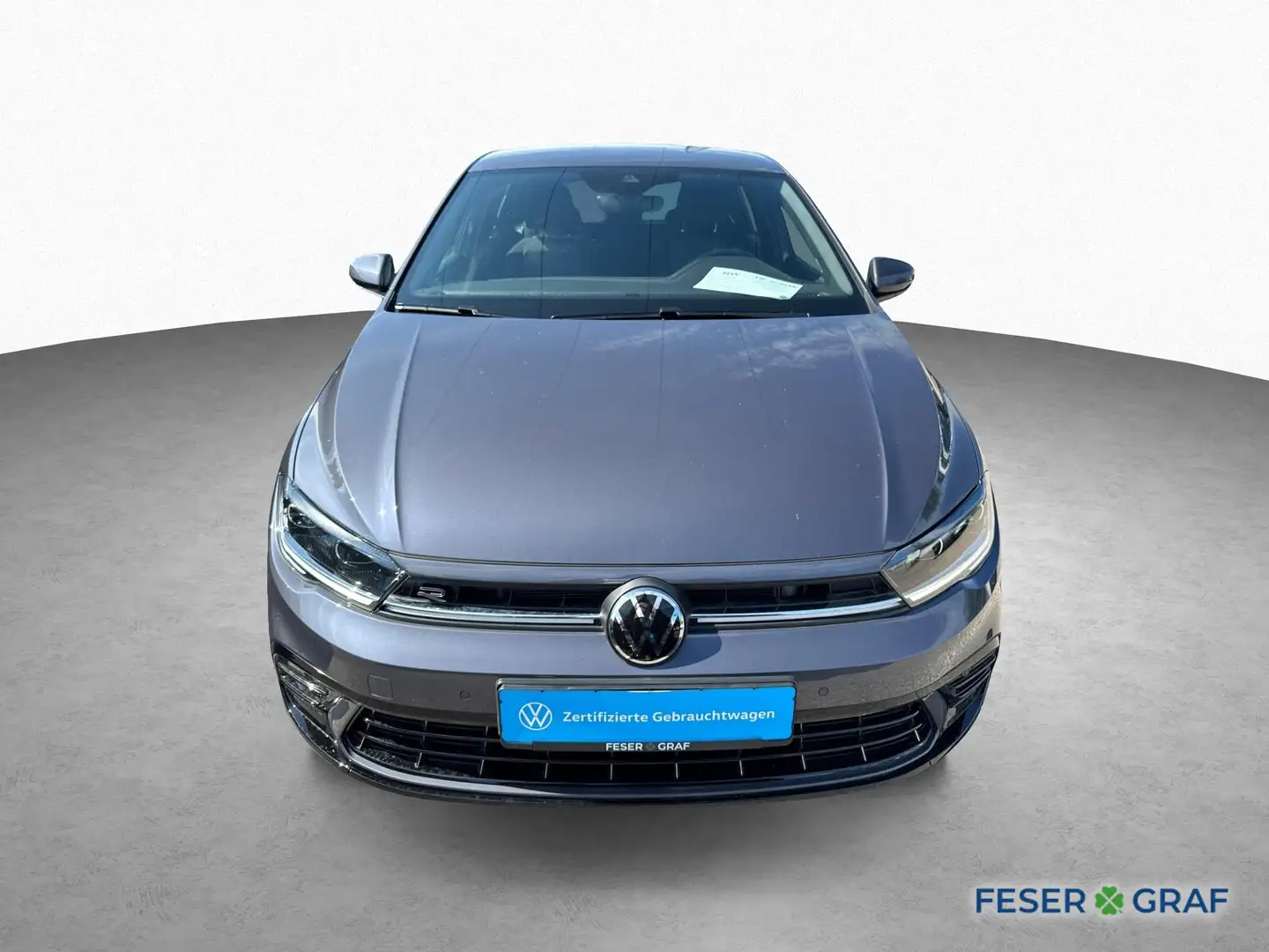 Volkswagen Polo R-Line 1.0 TSI DSG KAM ACC LED-MATRIX SHZ Grau - 2