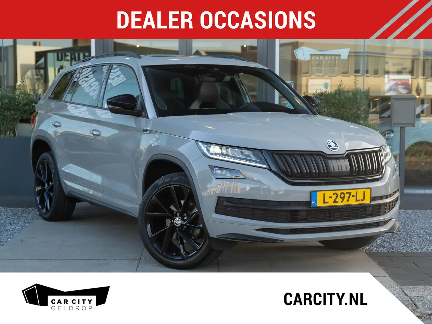 Skoda Kodiaq 1.5 TSI Sportline Business / Adaptief / Memory / C Gris - 1