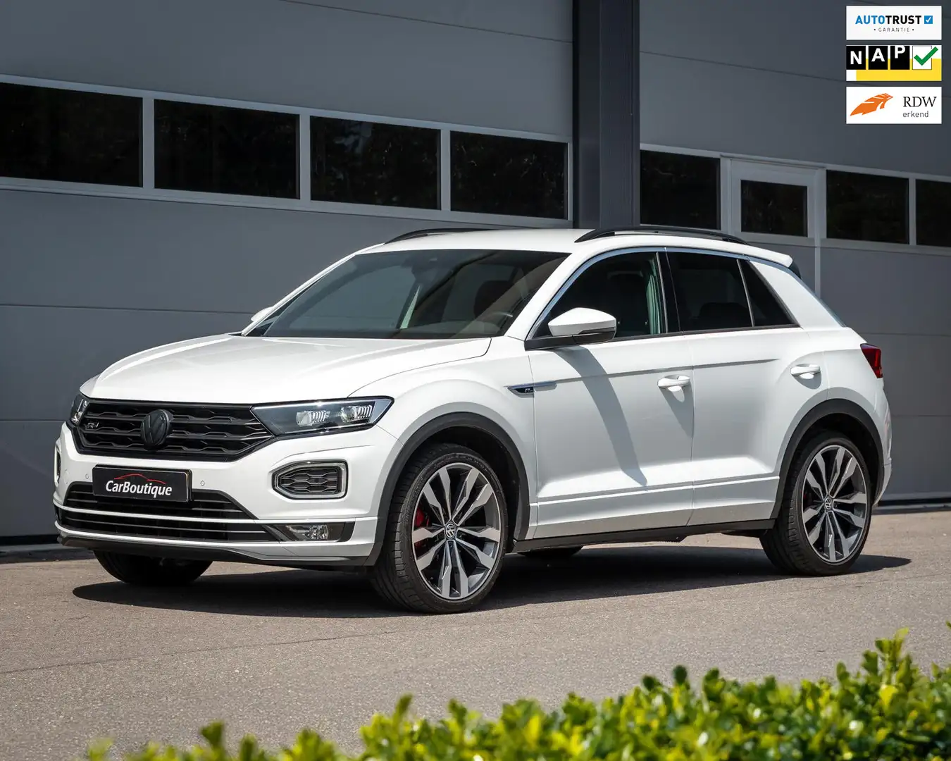 Volkswagen T-Roc 2.0 TSI 4Motion R-Line I Camera I Carplay I Aut I Blanc - 1
