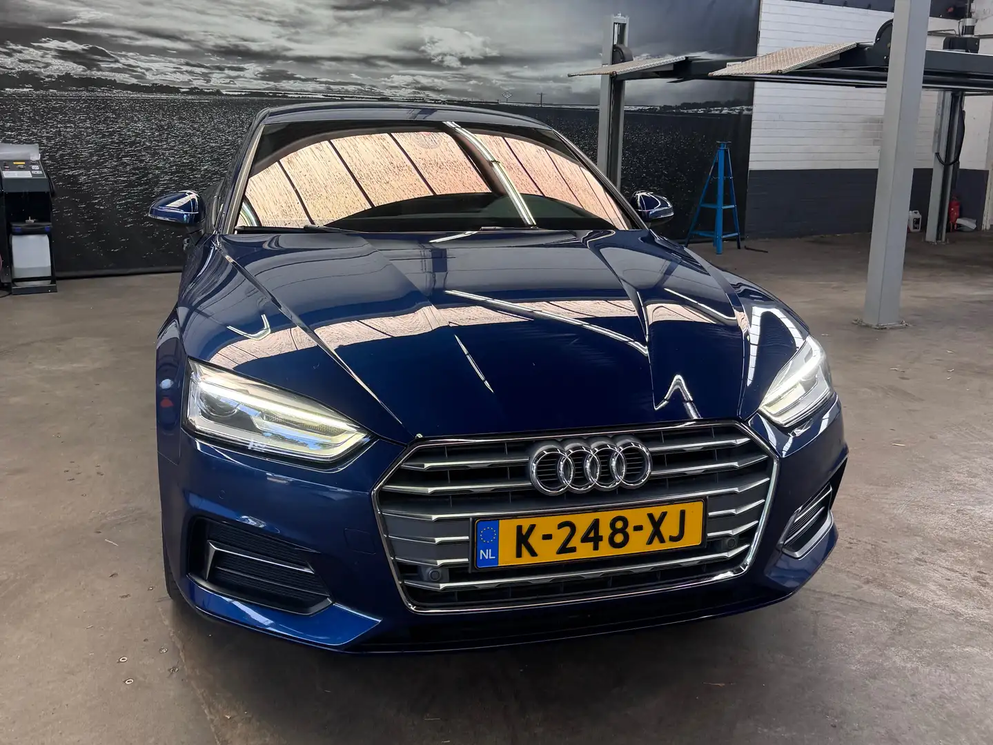 Audi A5 2.0 TFSI MHEV D. PL+ Blauw - 2