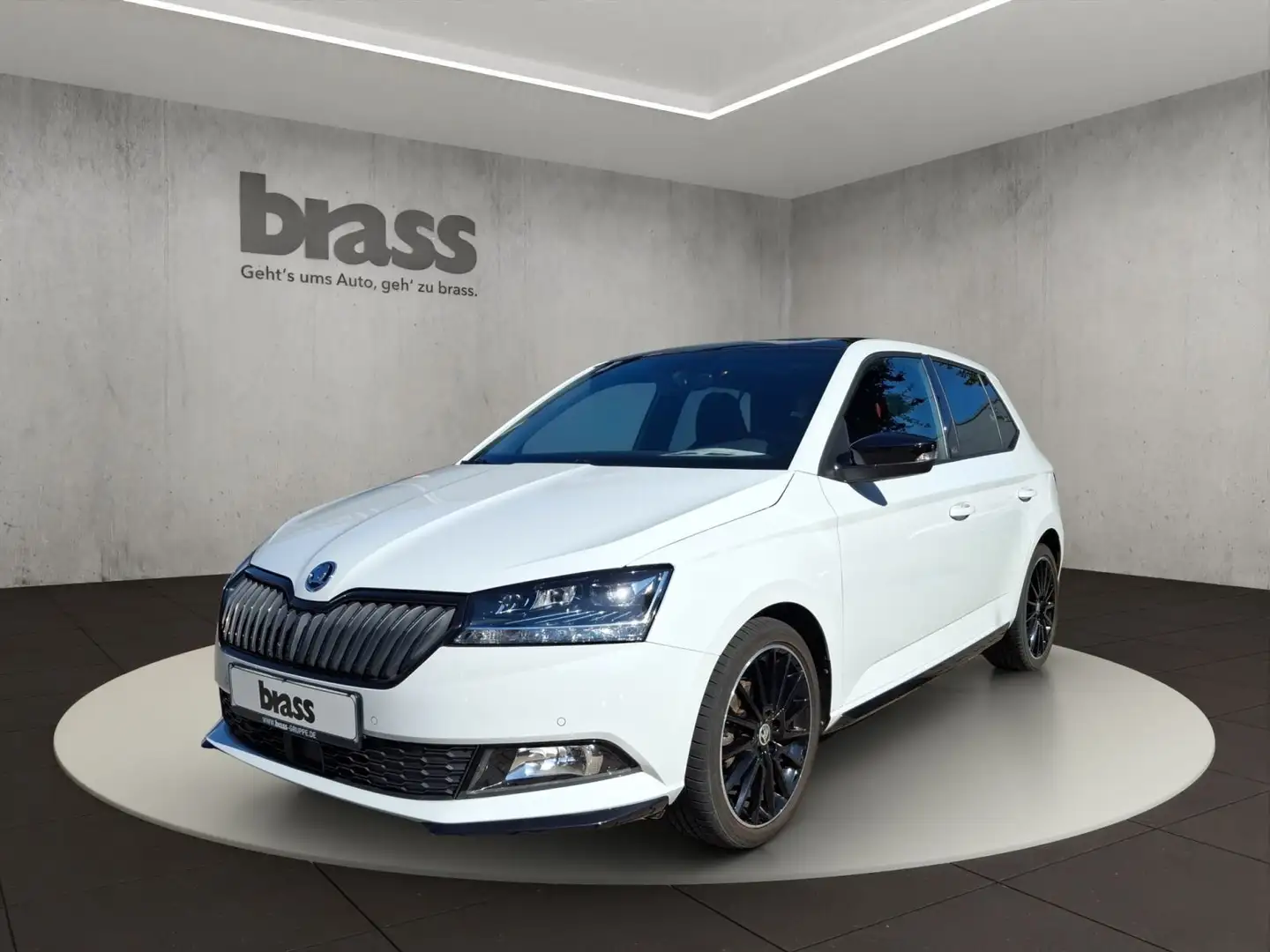 Skoda Fabia Monte Carlo Wit - 1