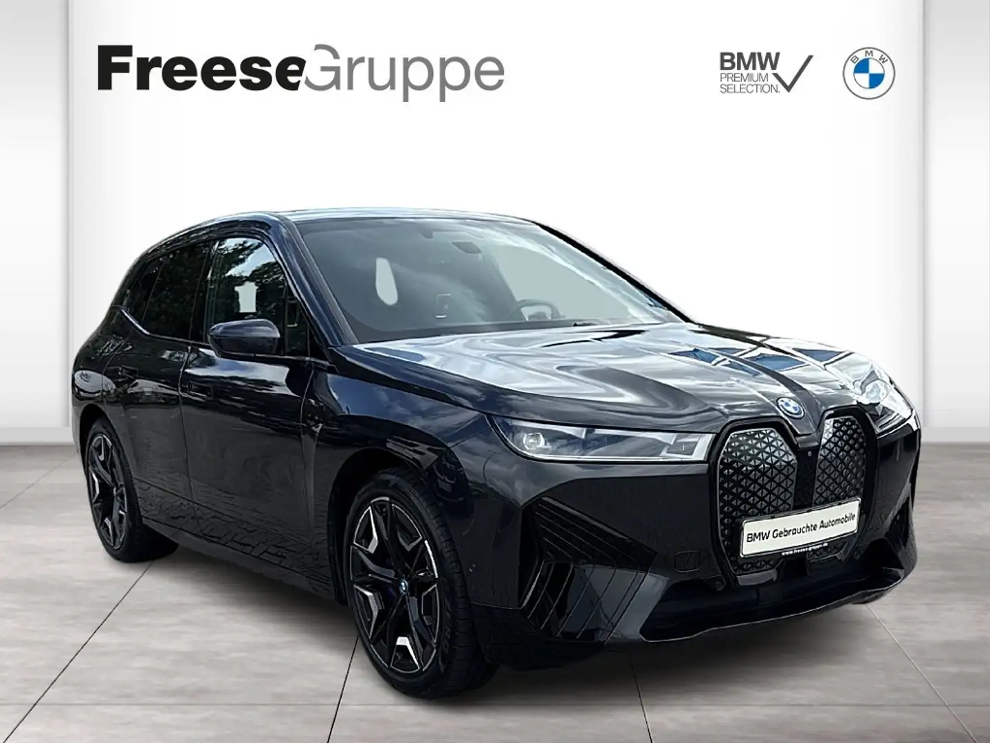 BMW iX xDrive40 Sportpaket Head-Up HK HiFi DAB LED Grijs - 1