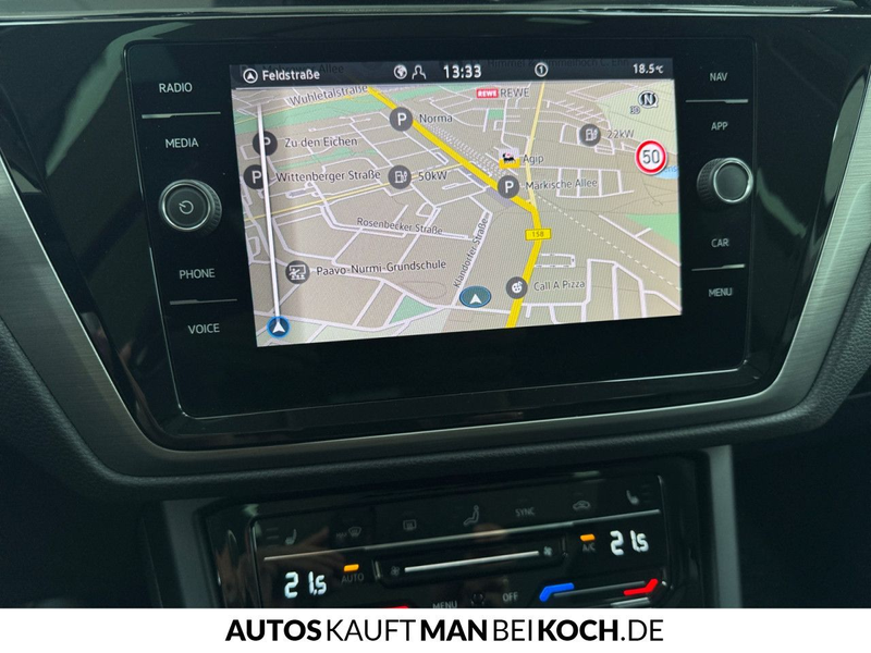 Volkswagen Touran Comfortline 1.5 TSI DSG PD ACC LED Navi — photo 13
