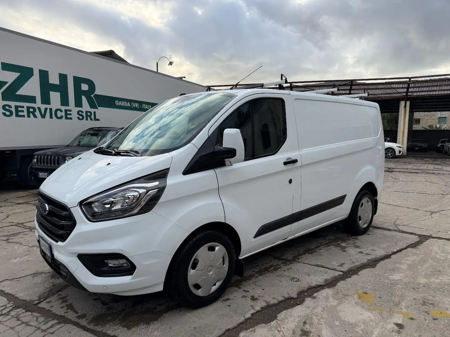 Ford Transit Custom 280 2.0 EcoBlue Hybrid 130 PC  Titan ALL. OFFICINA Bianco - 1