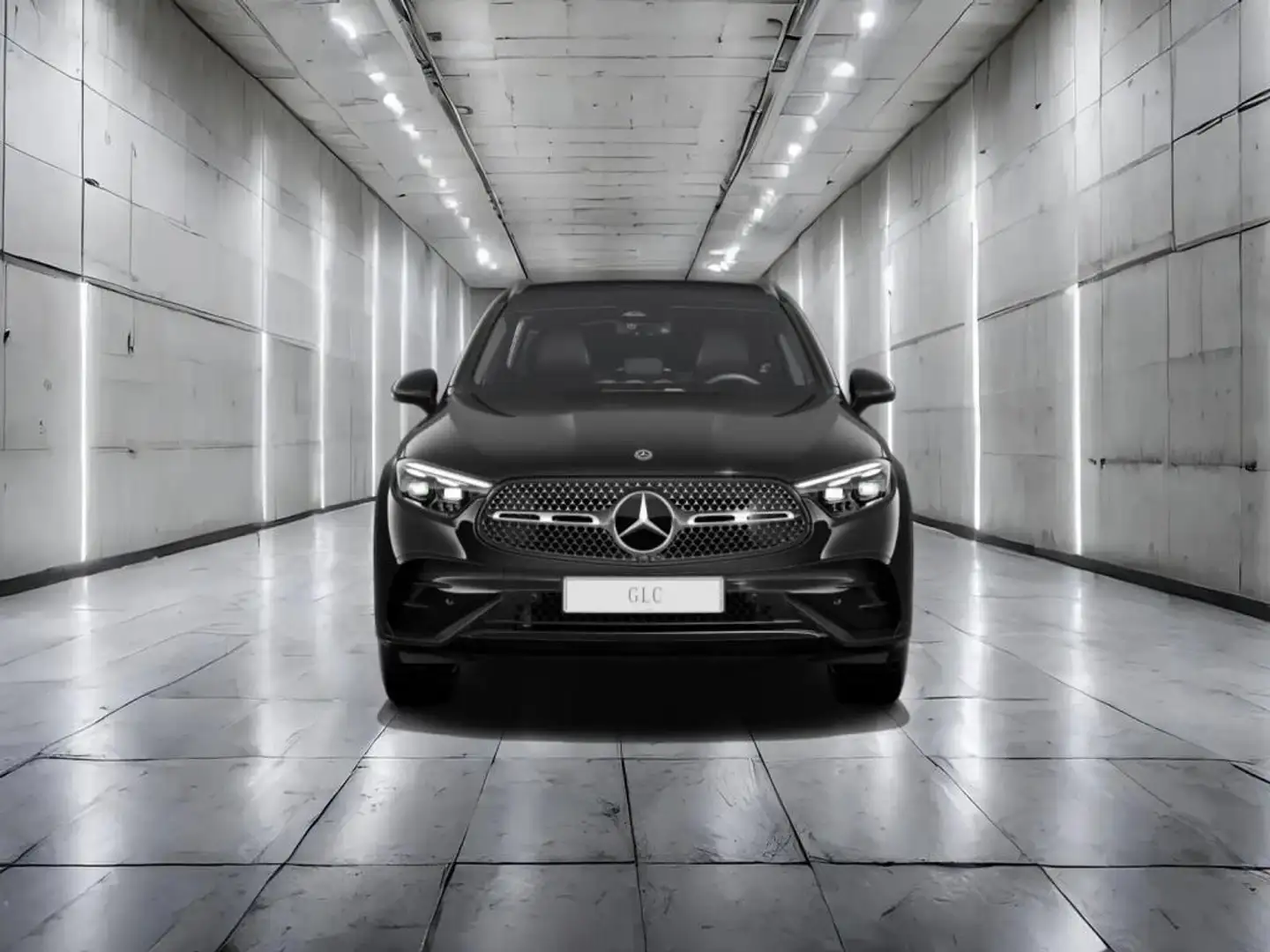 Mercedes-Benz GLC 300 d 4M +AMG+SHZ+MEMORY+NAVI+AMBIENTE+AHK Schwarz - 2