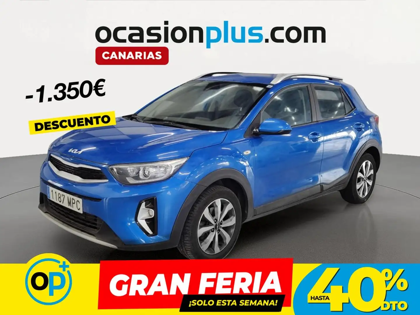 Kia Stonic 1.0 T-GDi Eco-Dynamic Concept 100 Azul - 1
