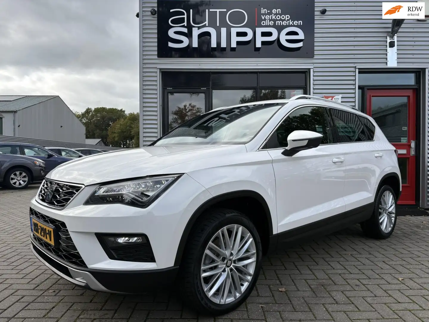 SEAT Ateca 1.4 EcoTSI Xcellence -CLIMA-LED-KEYLESS-TREKHAAK-1 Blanc - 1