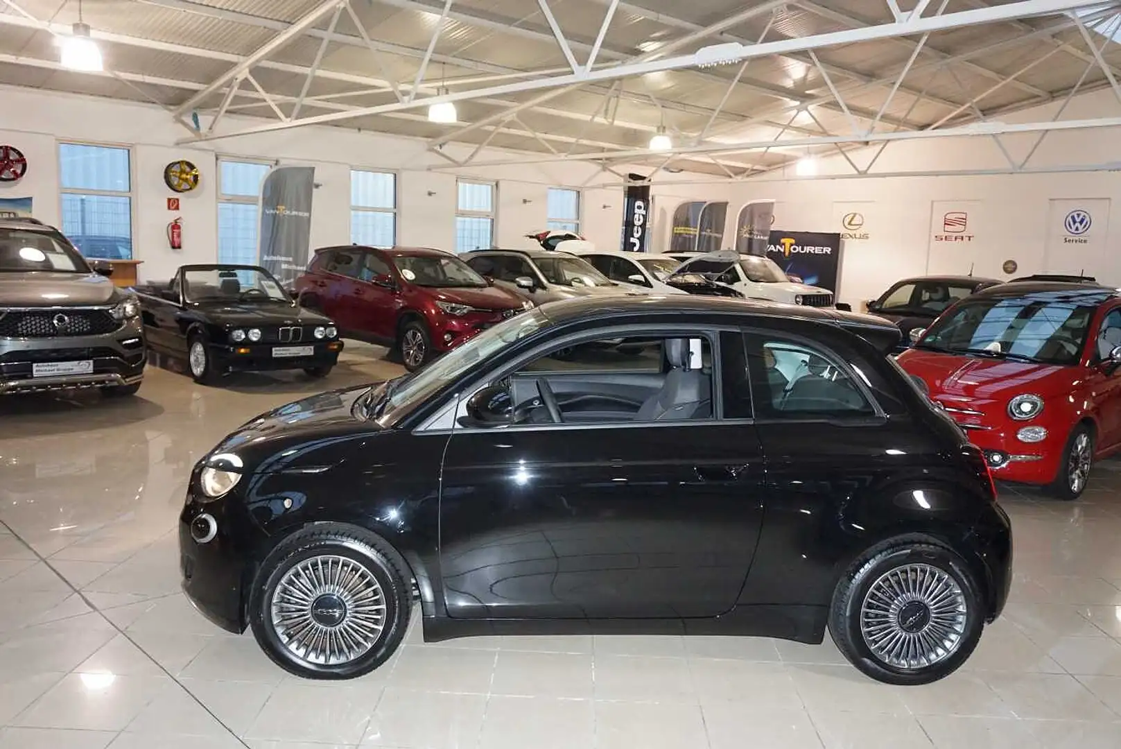 Fiat 500e 500 Elektro 500e Icon Schwarz - 2