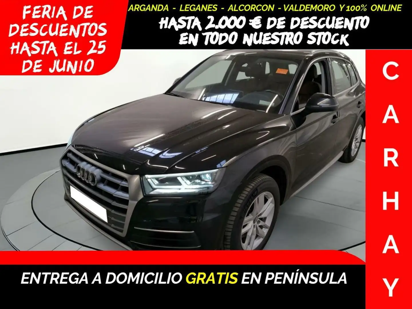 Audi Q5 50 TFSI E PHEVQ SPORT S TRONI Noir - 1