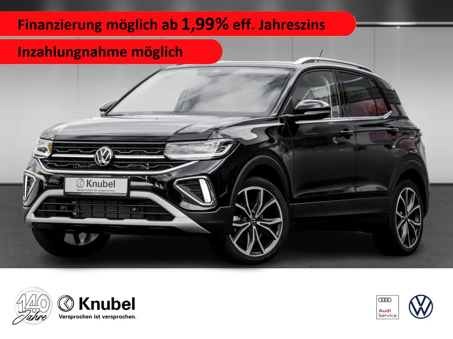 Volkswagen T-Cross Style 1.5 TSI DSG IQ.Light Navi AHK TravelAss. ... Negro - 1