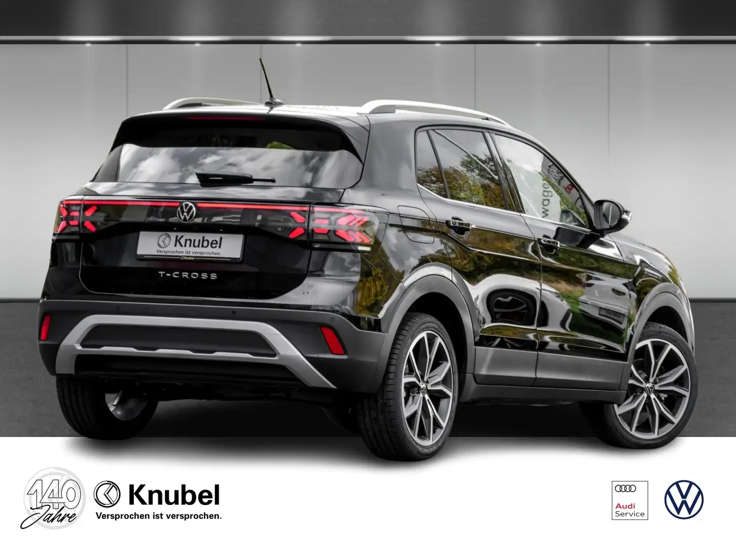 Volkswagen T-Cross Style 1.5 TSI DSG IQ.Light Navi AHK TravelAss. ... Negro - 2