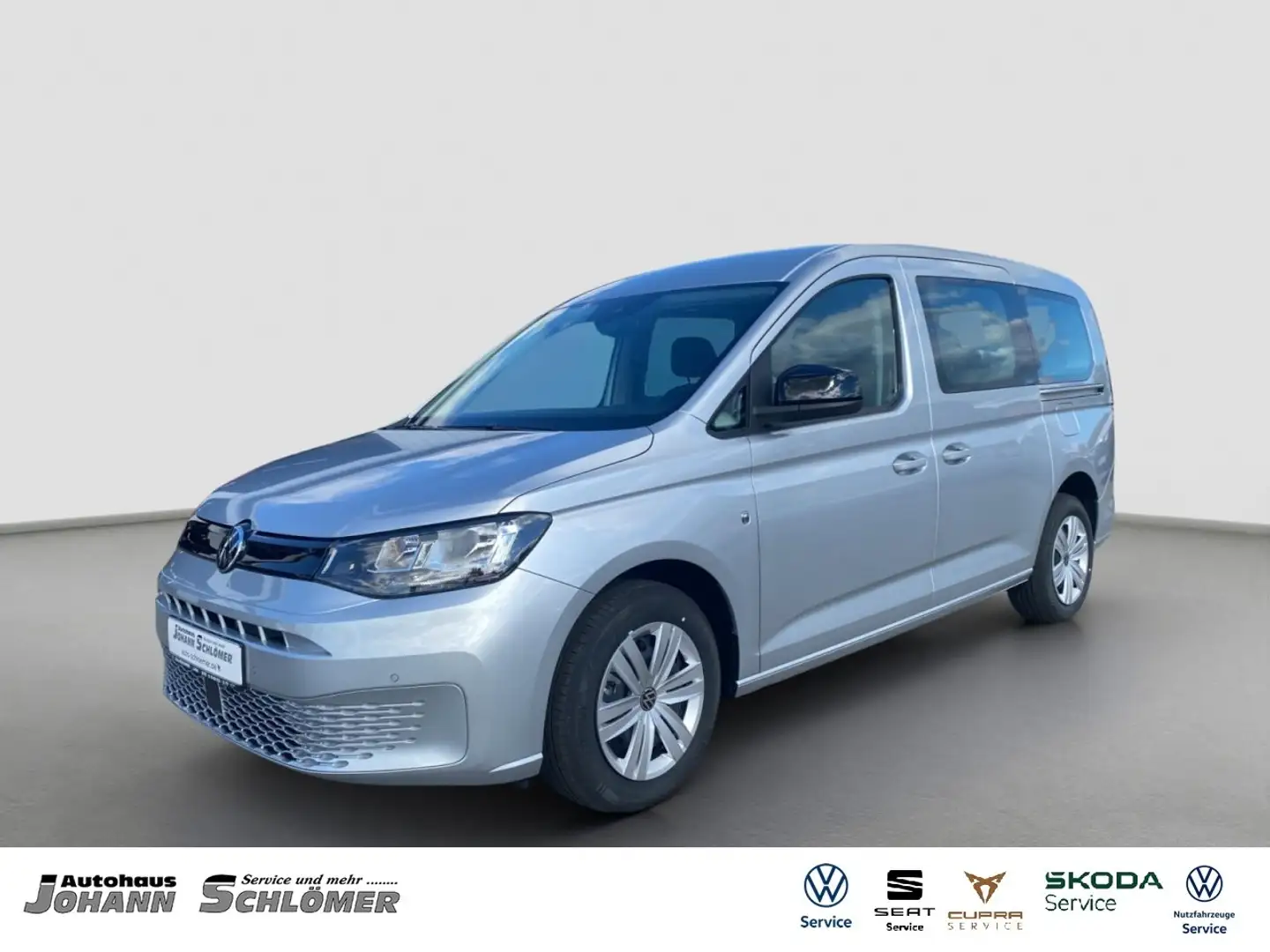 Volkswagen Caddy Maxi Familiy 2.0 TDI KAMERA TEMPOMAT SHZ Klima Argent - 1