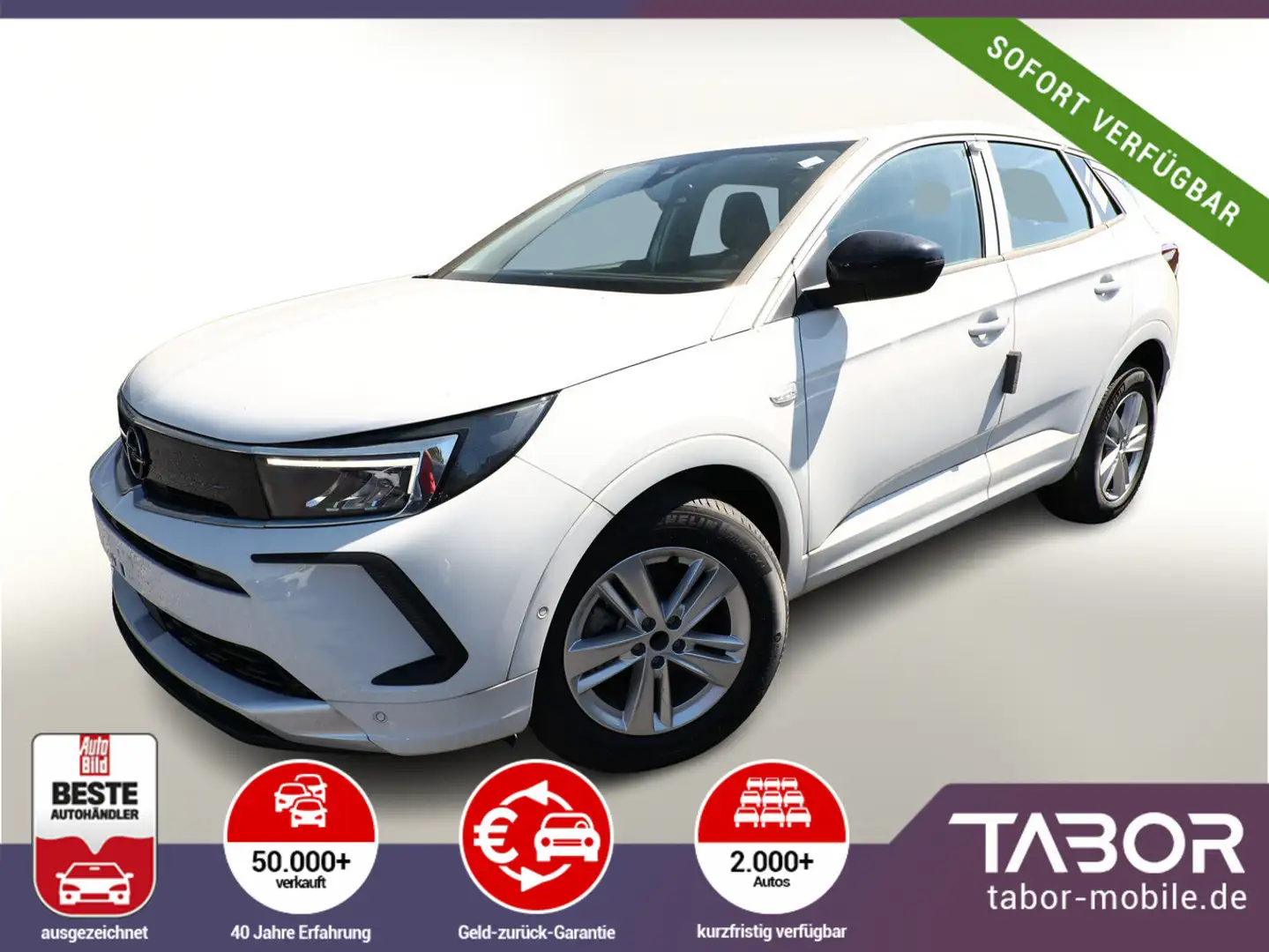 Opel Grandland 1.2 130 PDC vo/hi LM17Z Klimaaut Blanco - 1