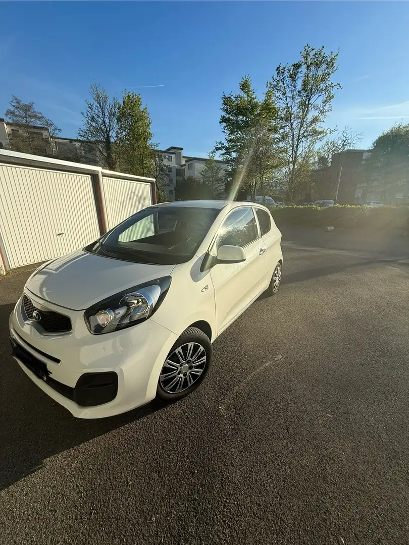Kia Picanto ab werk mit LPG Weiß - 1