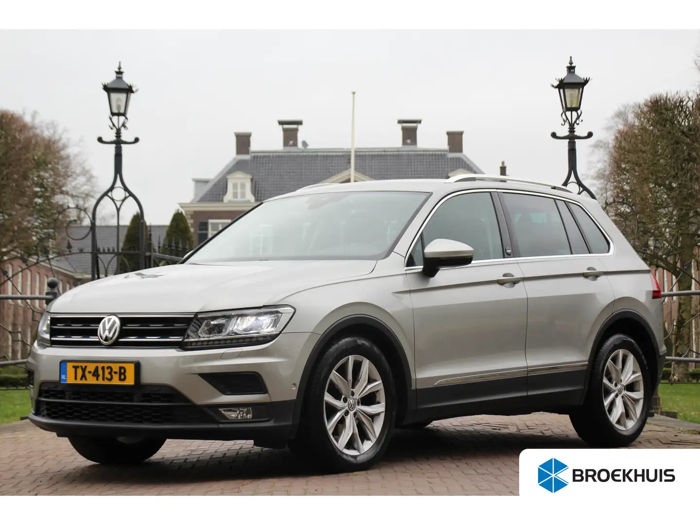 Volkswagen Tiguan 1.4 TSI HIGHLINE AUTOMAAT | ADAPTIVE CRUISE | EL. Grijs - 1