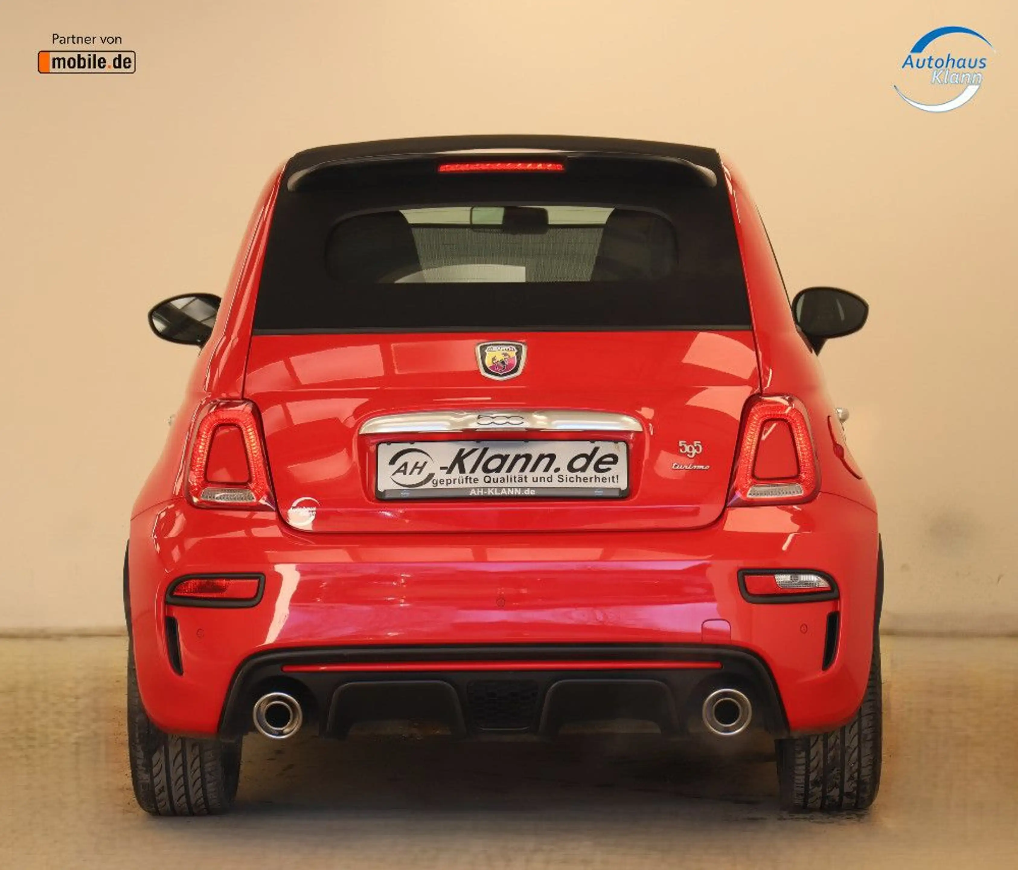 Abarth 595C 1.4T-Jet 165PS Cabrio Turismo Leder 1.Hand — photo 10