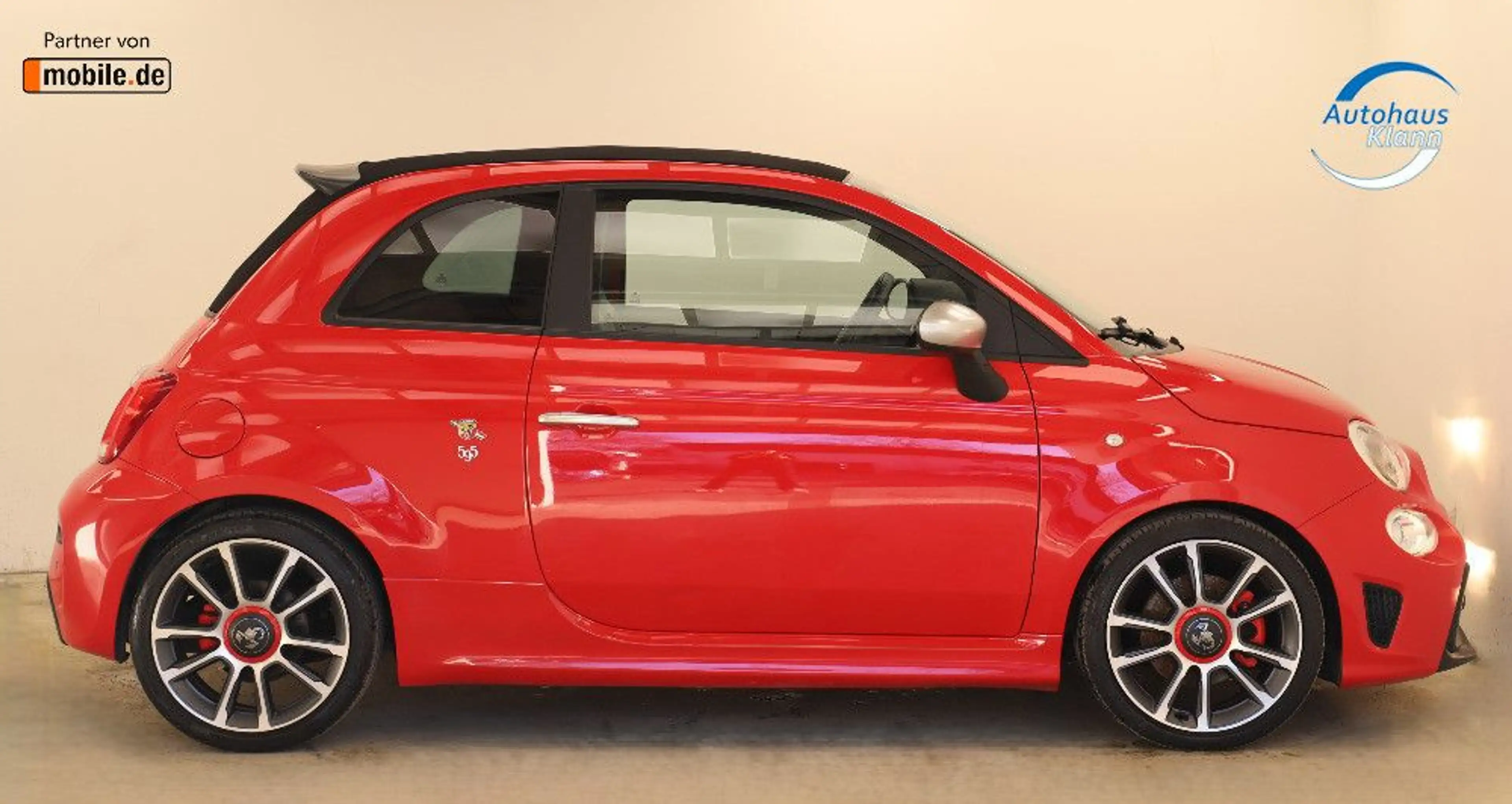 Abarth 595C 1.4T-Jet 165PS Cabrio Turismo Leder 1.Hand — photo 7