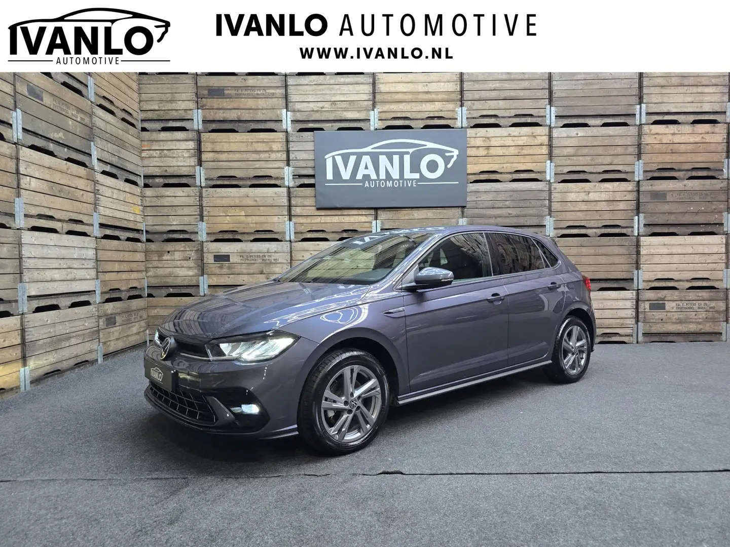 Volkswagen Polo Volkswagen Polo 1.0 TSI R-Line VCP Clima AD Cruise Grijs - 1