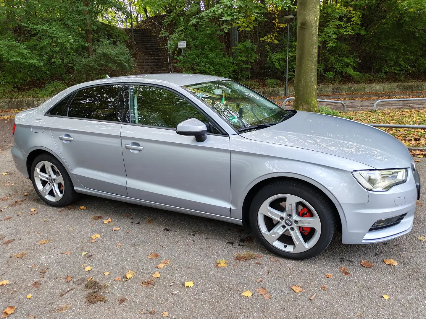 Audi A3 A3 2.0 TDI Limousine S tronic Silber - 1