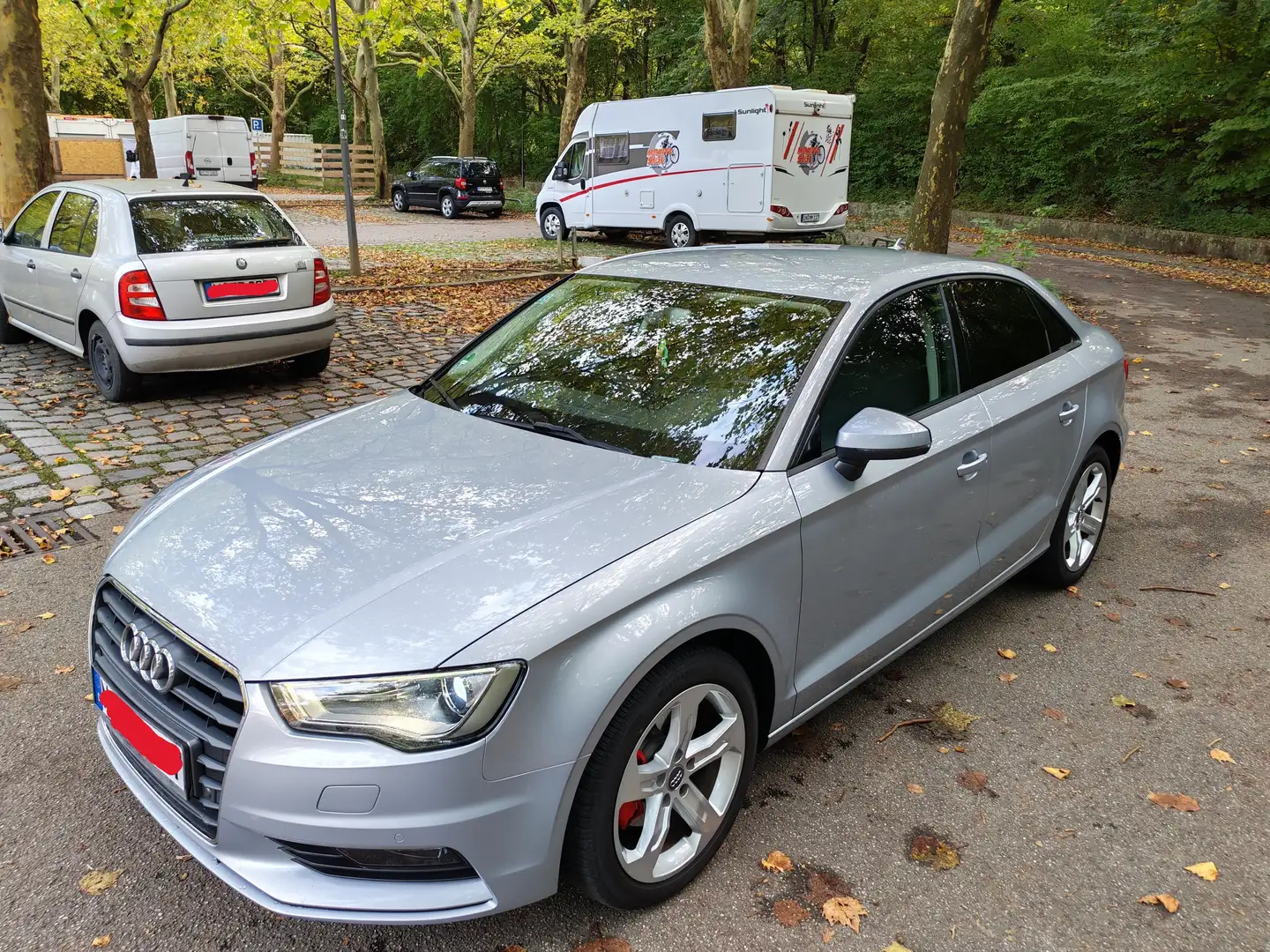 Audi A3 A3 2.0 TDI Limousine S tronic Silber - 2
