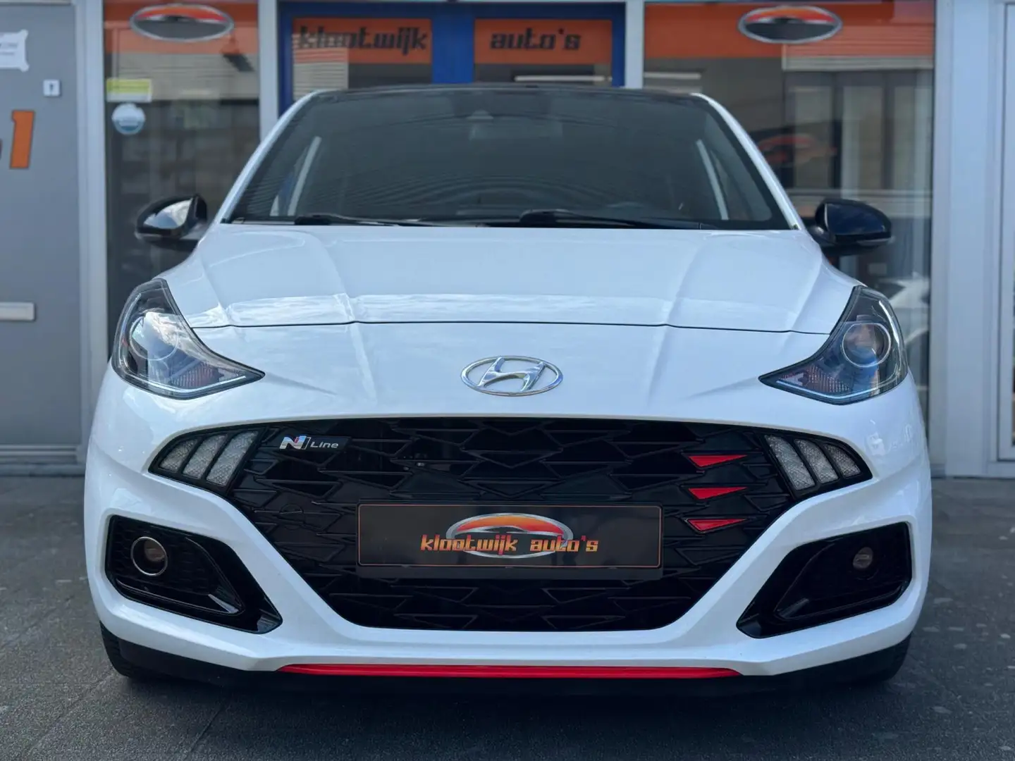 Hyundai i10 1.0 T-GDI N Line Navigatie Cruise CarPlay LM Velge Blanc - 2