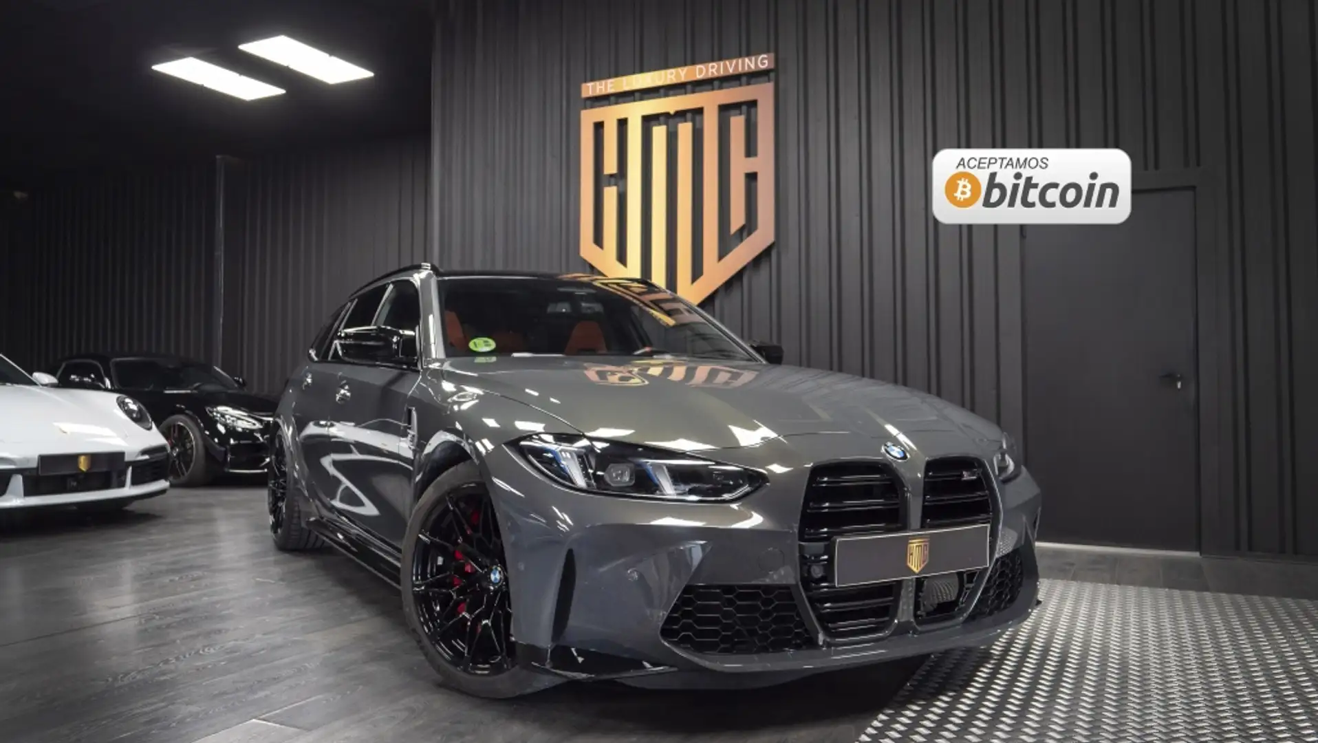 BMW M3 Competition Touring MxDrive Gris - 1