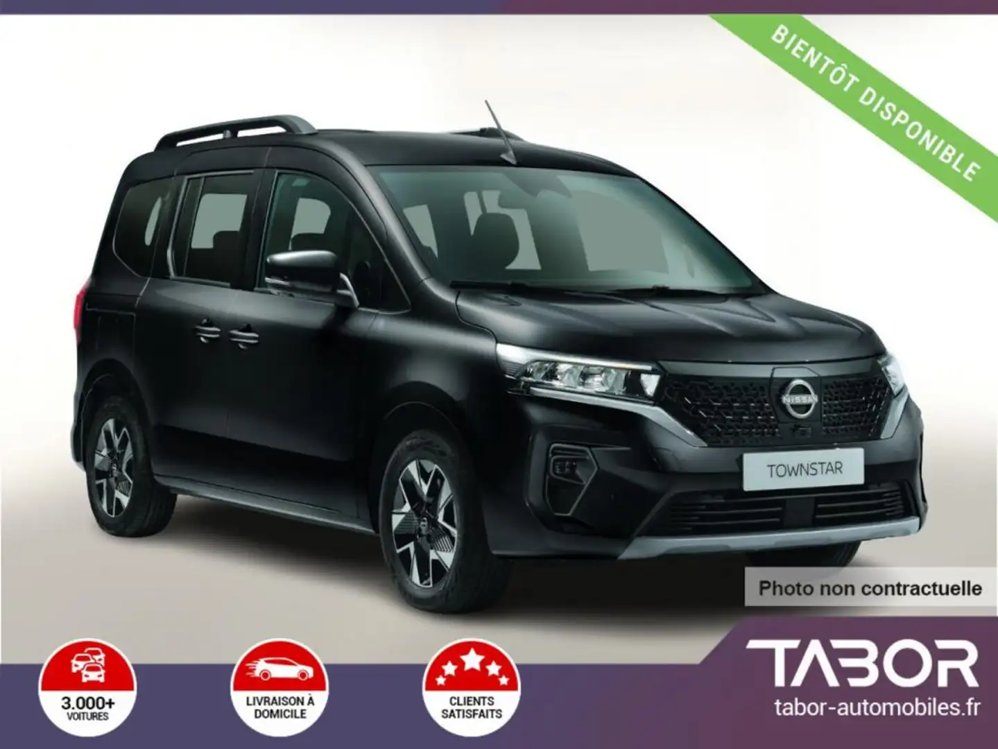 Nissan Townstar 1.3 DIG-T 130 L2 Tekna GPS 7S Negru - 1