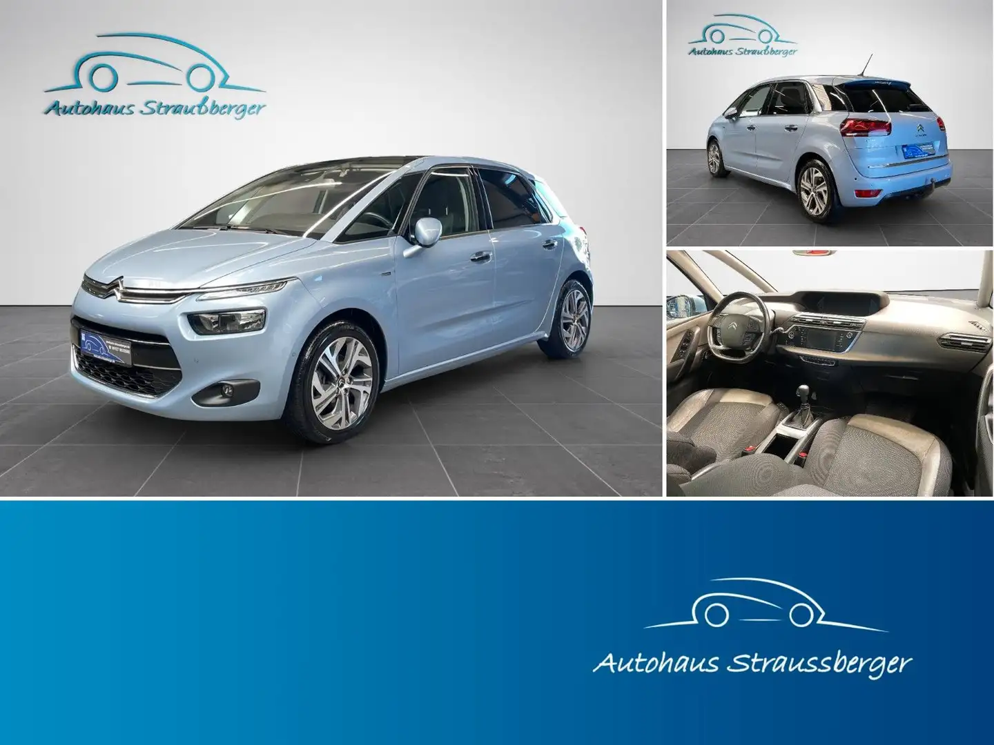 Citroen C4 Picasso /Spacetourer Exclusive AHK Pano Memo. Blau - 1