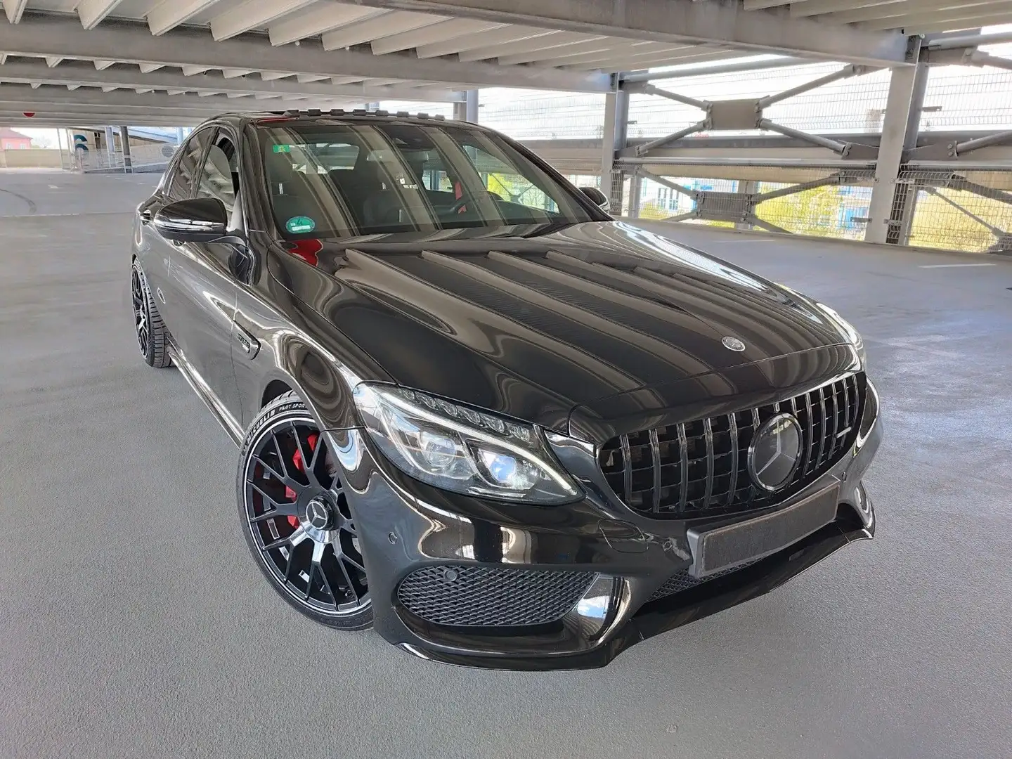 Mercedes-Benz C 43 AMG 4Matic Burmes/GSHD/Night/KAM/Carbon/ILS Černá - 1