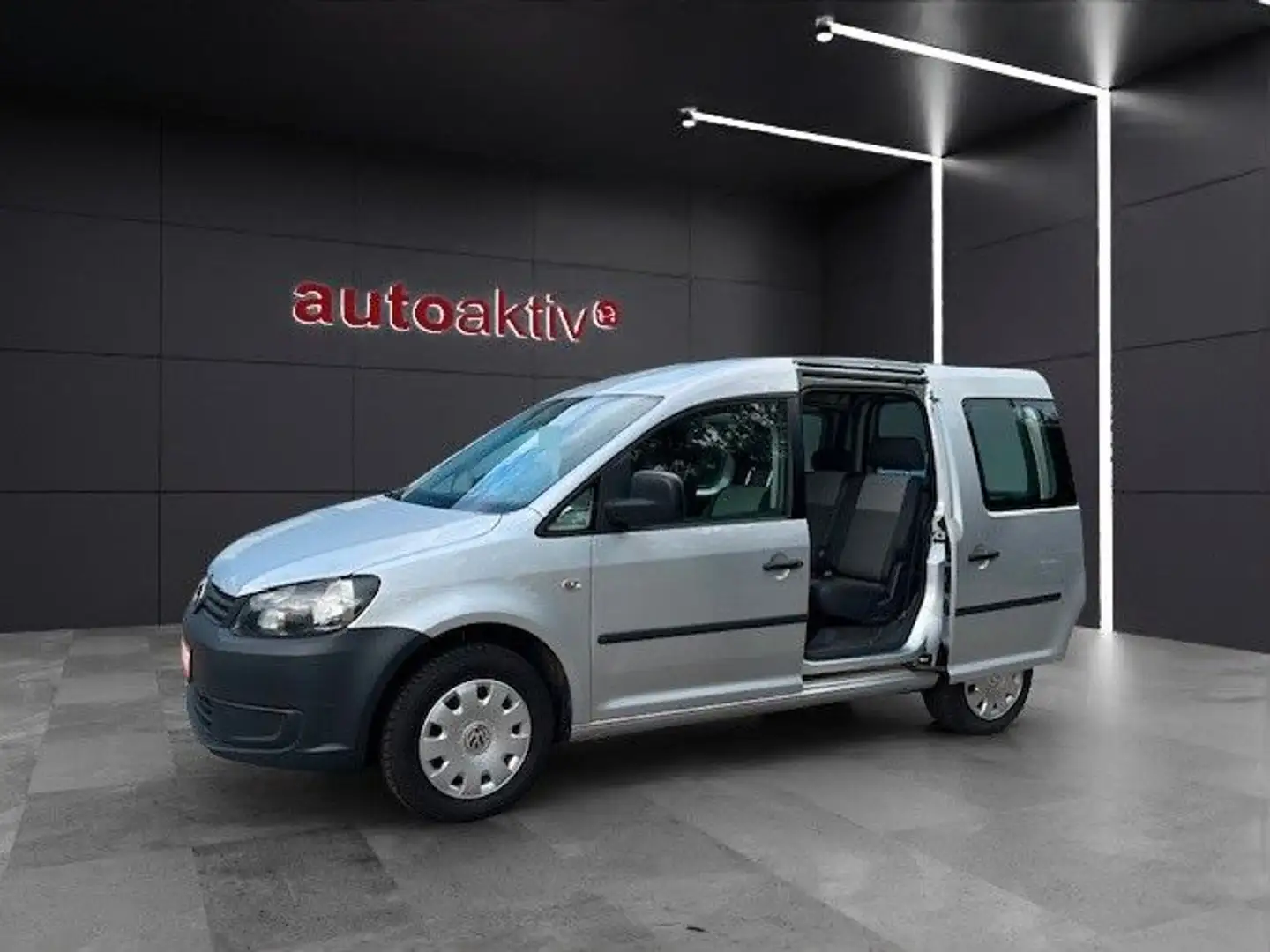 Volkswagen Caddy Kombi EcoProfi/AHK/5 Sitzer/Elektr.Paket Silber - 1