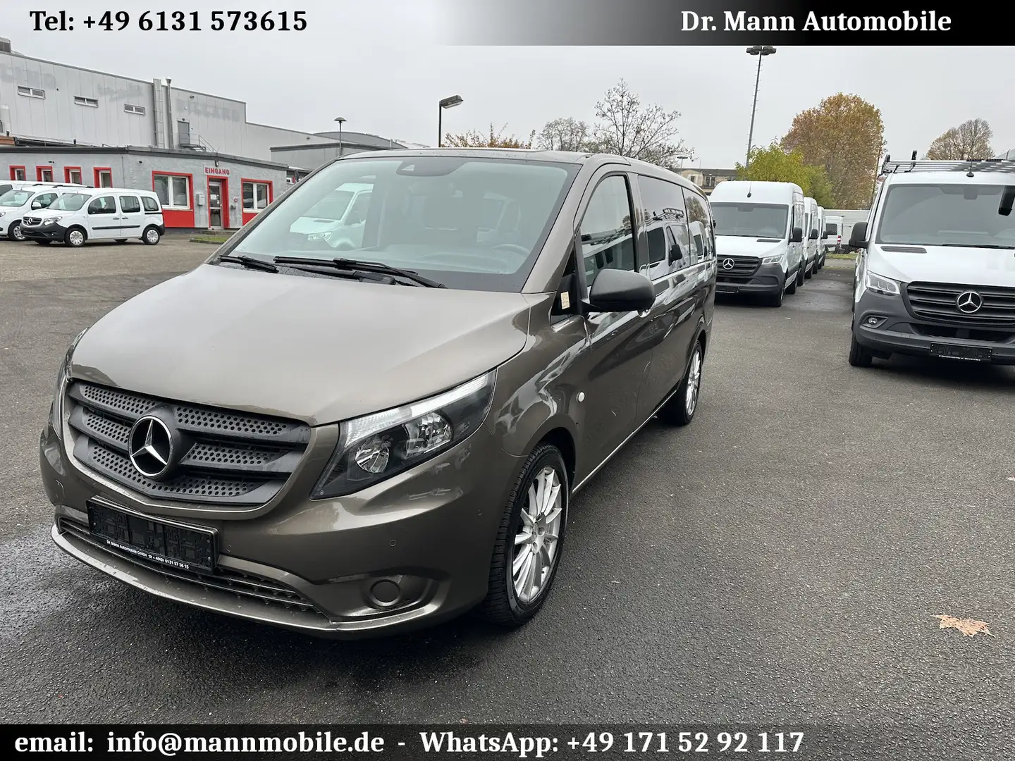 Mercedes-Benz Vito 119 CDI Edition 4MATIC lang 2,8 to AHK Last Gris - 1