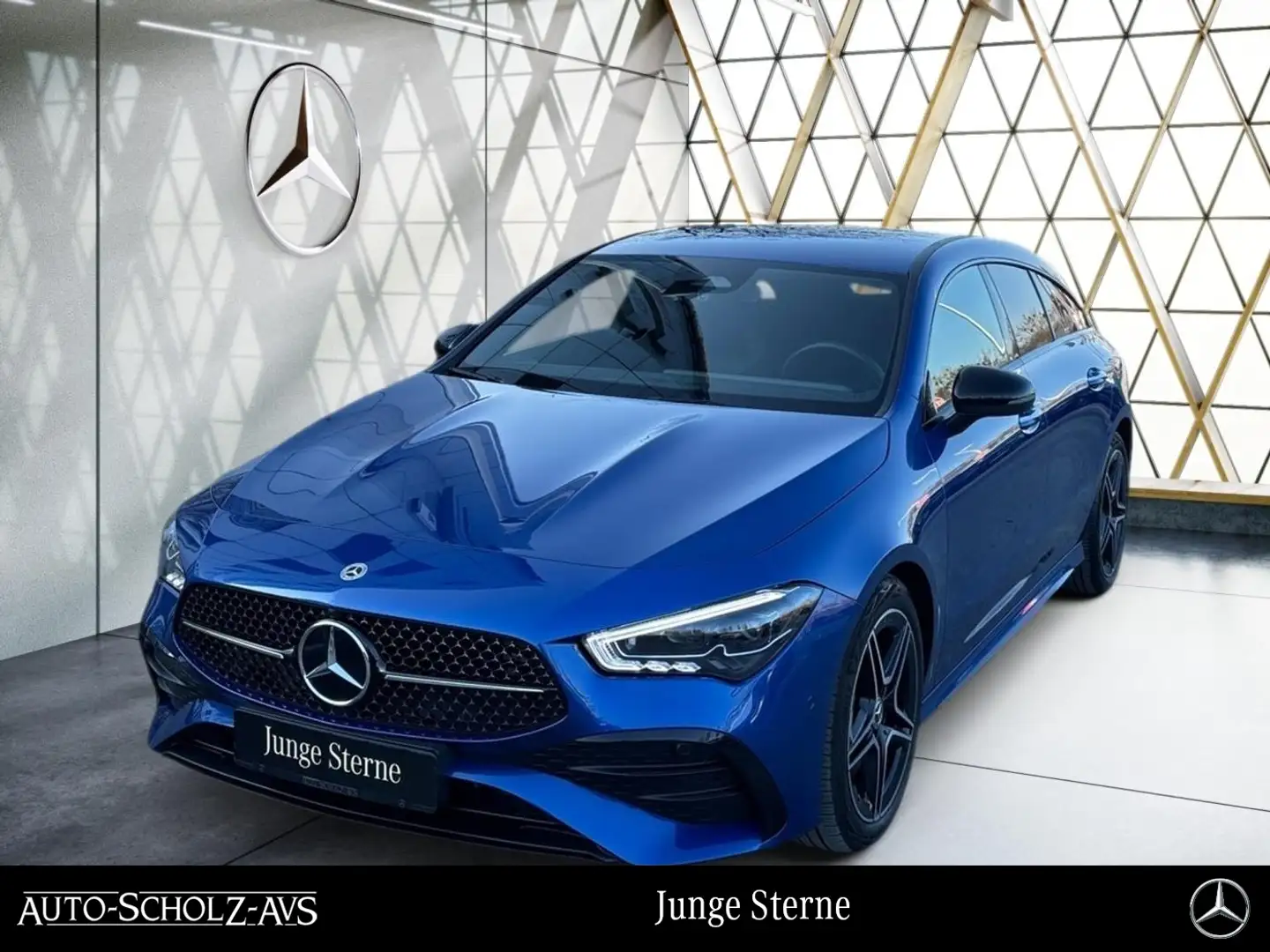 Mercedes-Benz CLA 200 SB AMG Night*Kam*Easy-Pack*Ambi*Keyless* Blau - 1