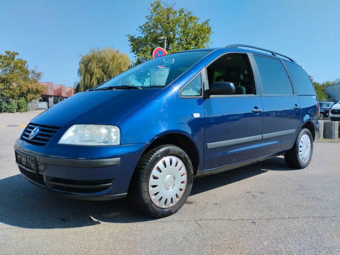 Volkswagen Sharan Family Bleu - 1