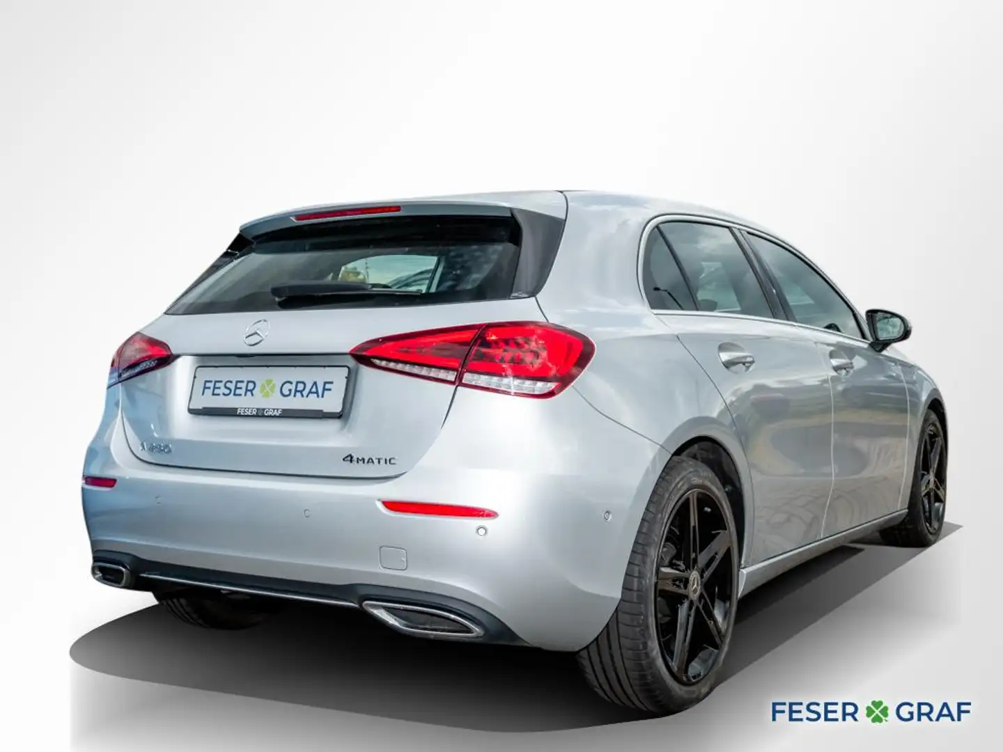 Mercedes-Benz A 250 Progressive 4matic /LED/Navi/Pano/Kamera Silber - 2