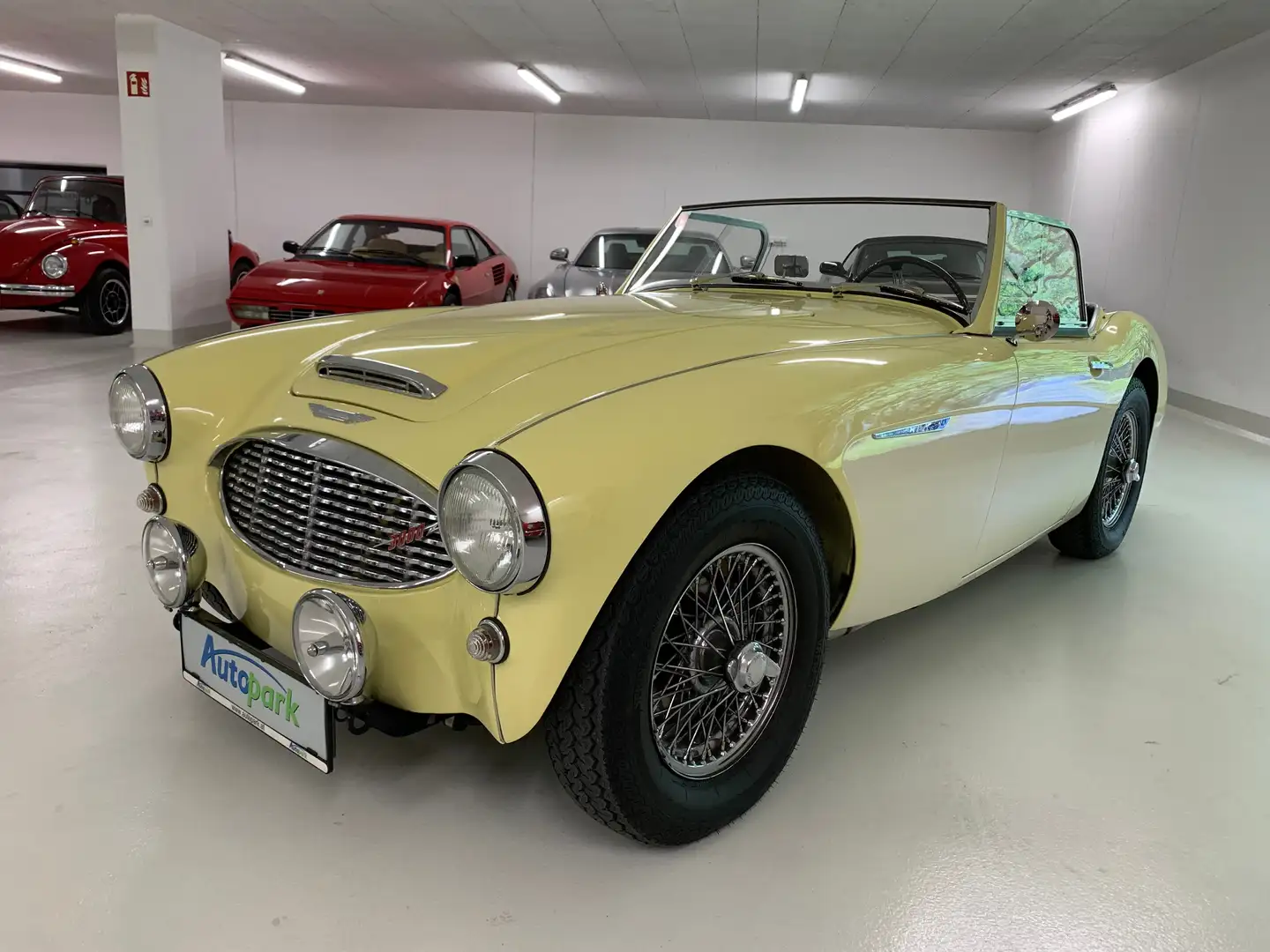 Austin-Healey 3000 Mark I Four-Seater Żółty - 1